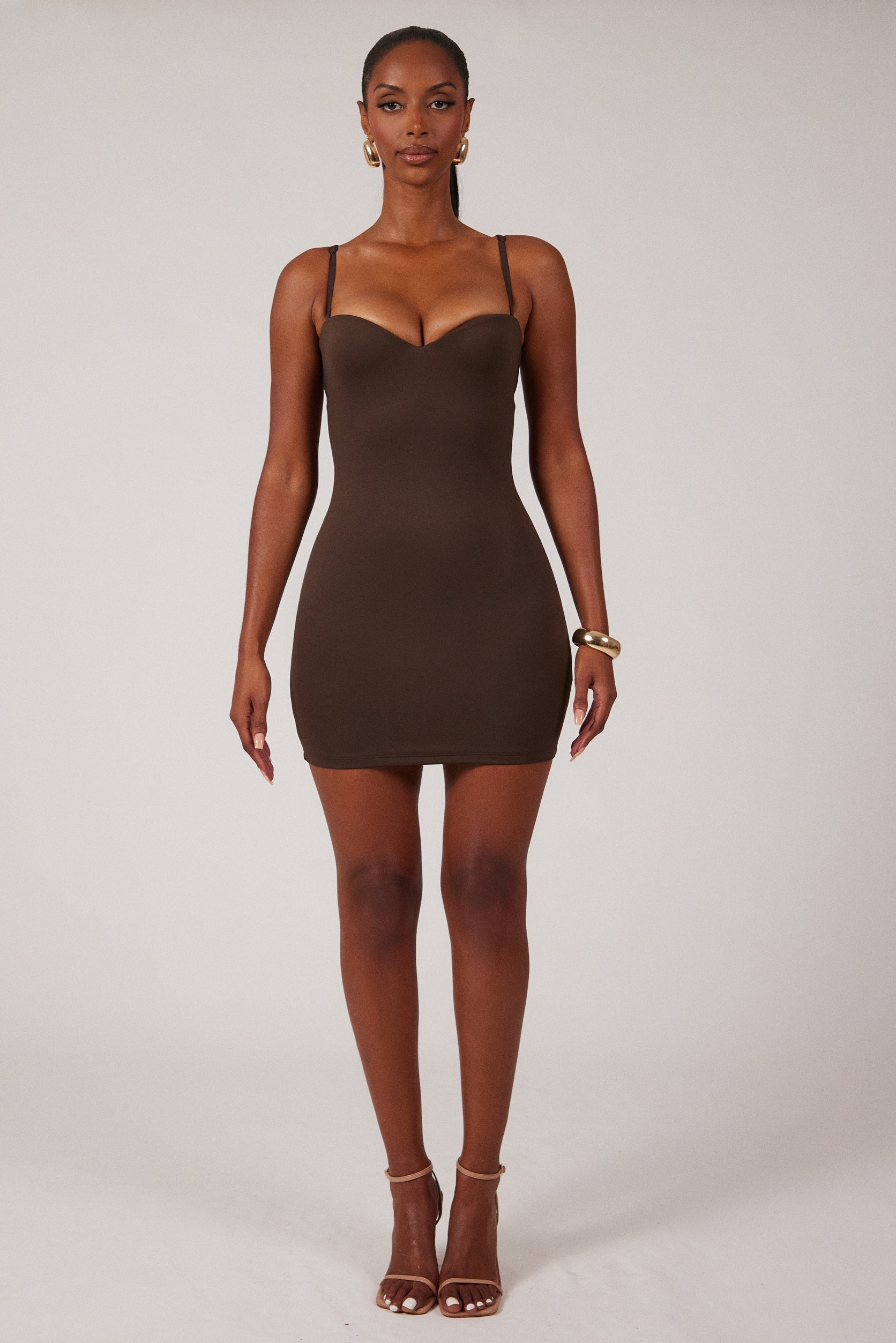 Valérinne Sweetheart Sculpt Mini Dress