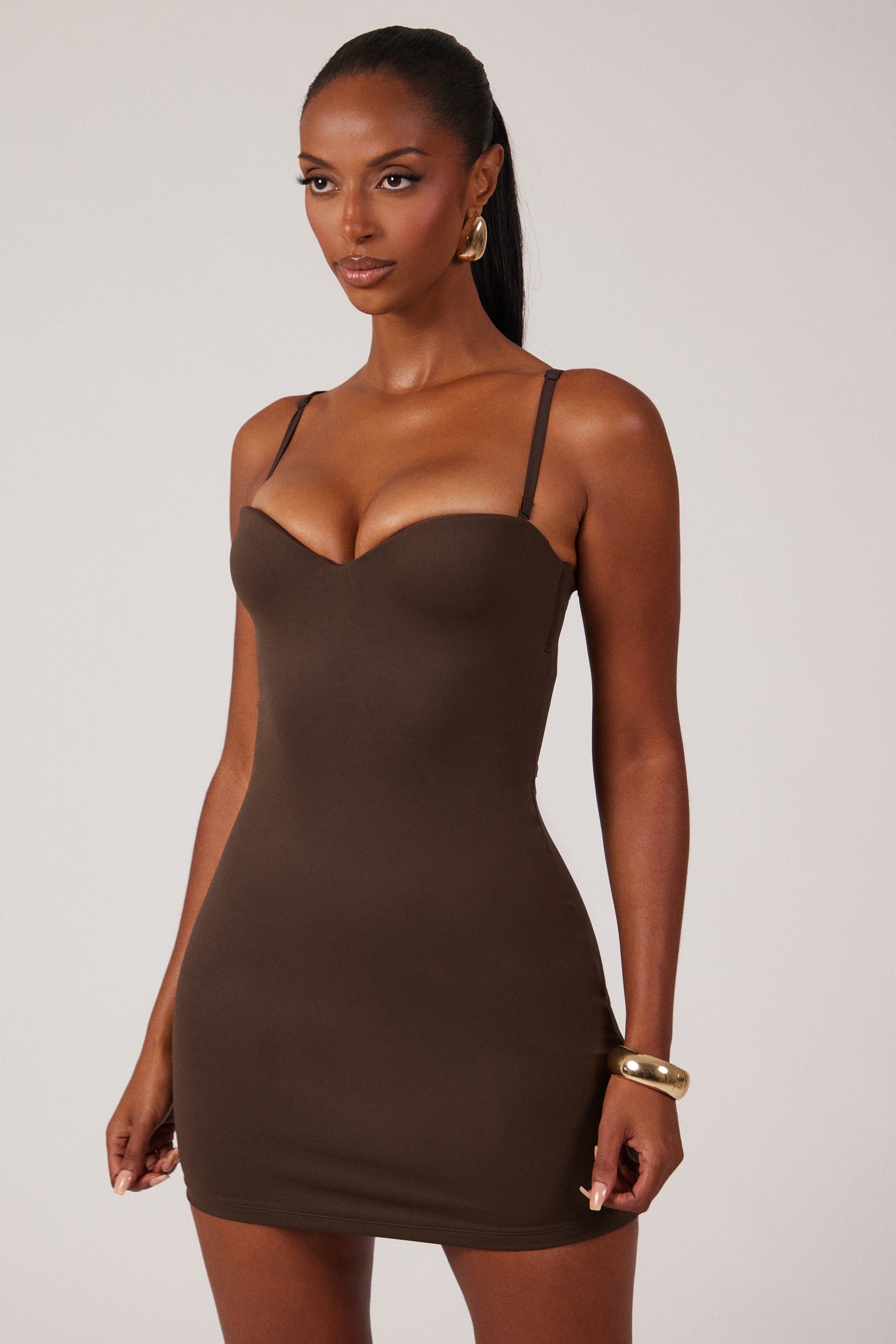 Valérinne Sweetheart Sculpt Mini Dress