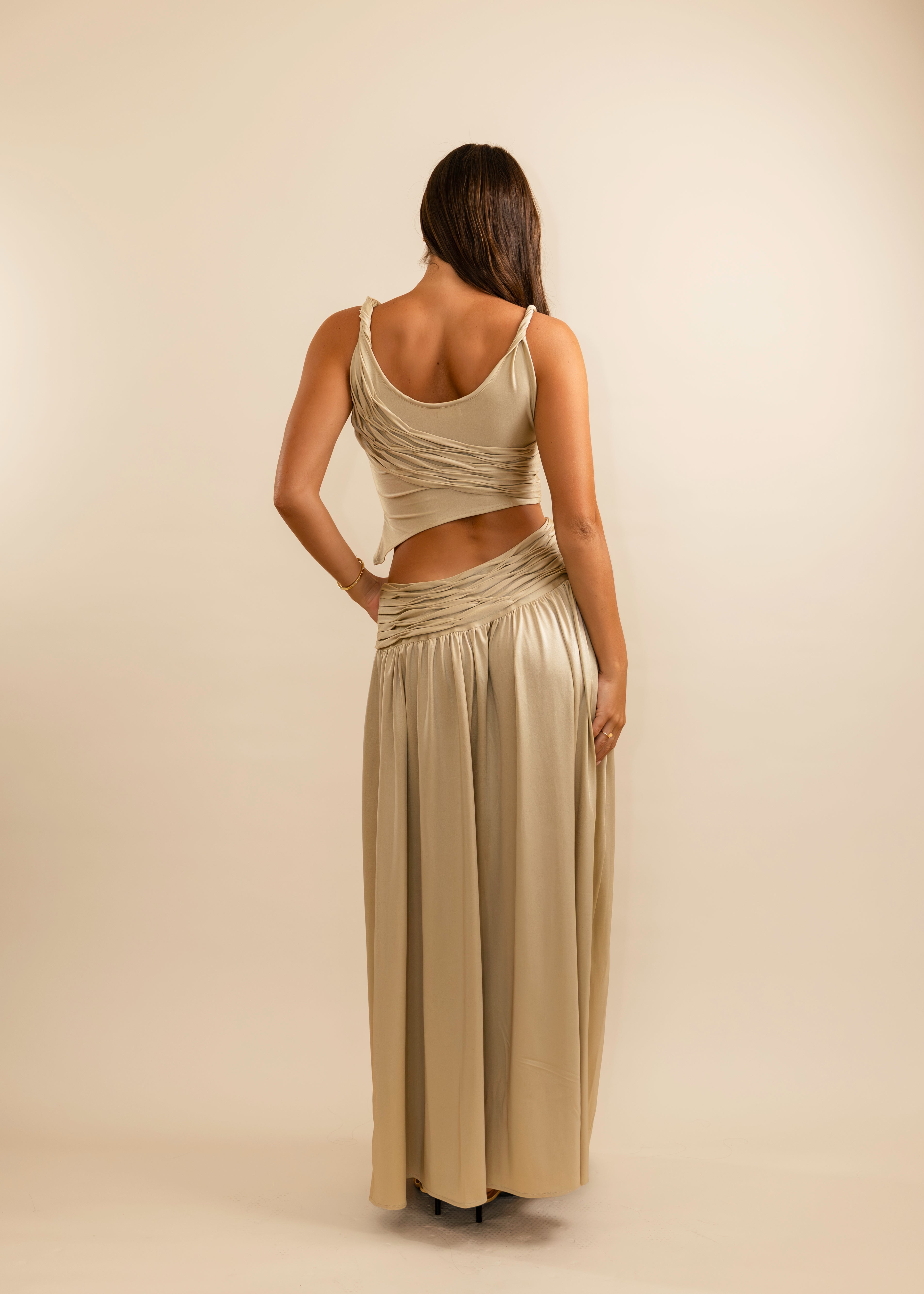 Valérinne Calypso Ruched Top