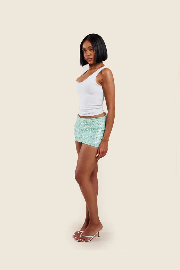 Valérinne Sequin Mini Skirt