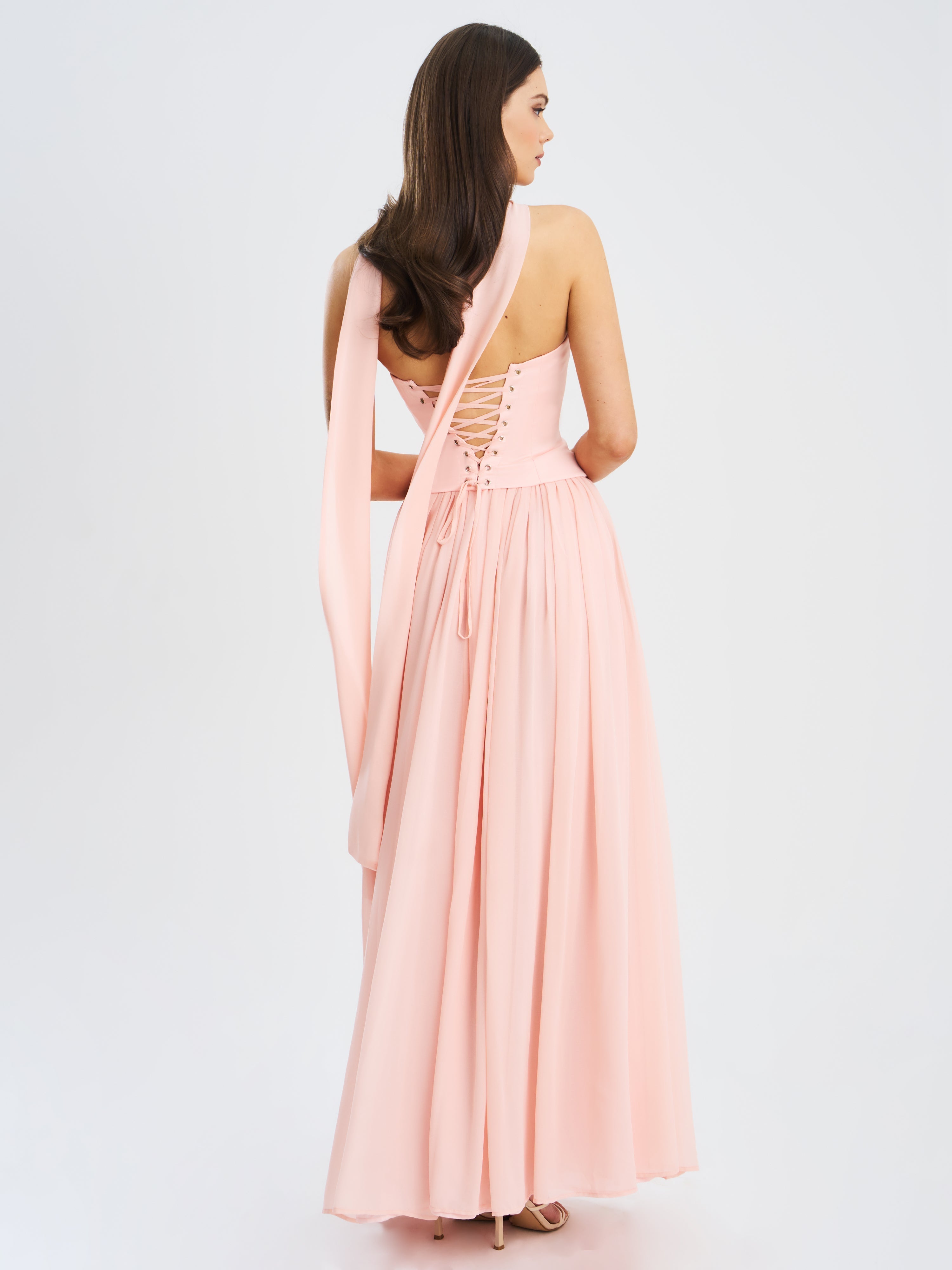 Valérinne Qianna Strapless Maxi Dress
