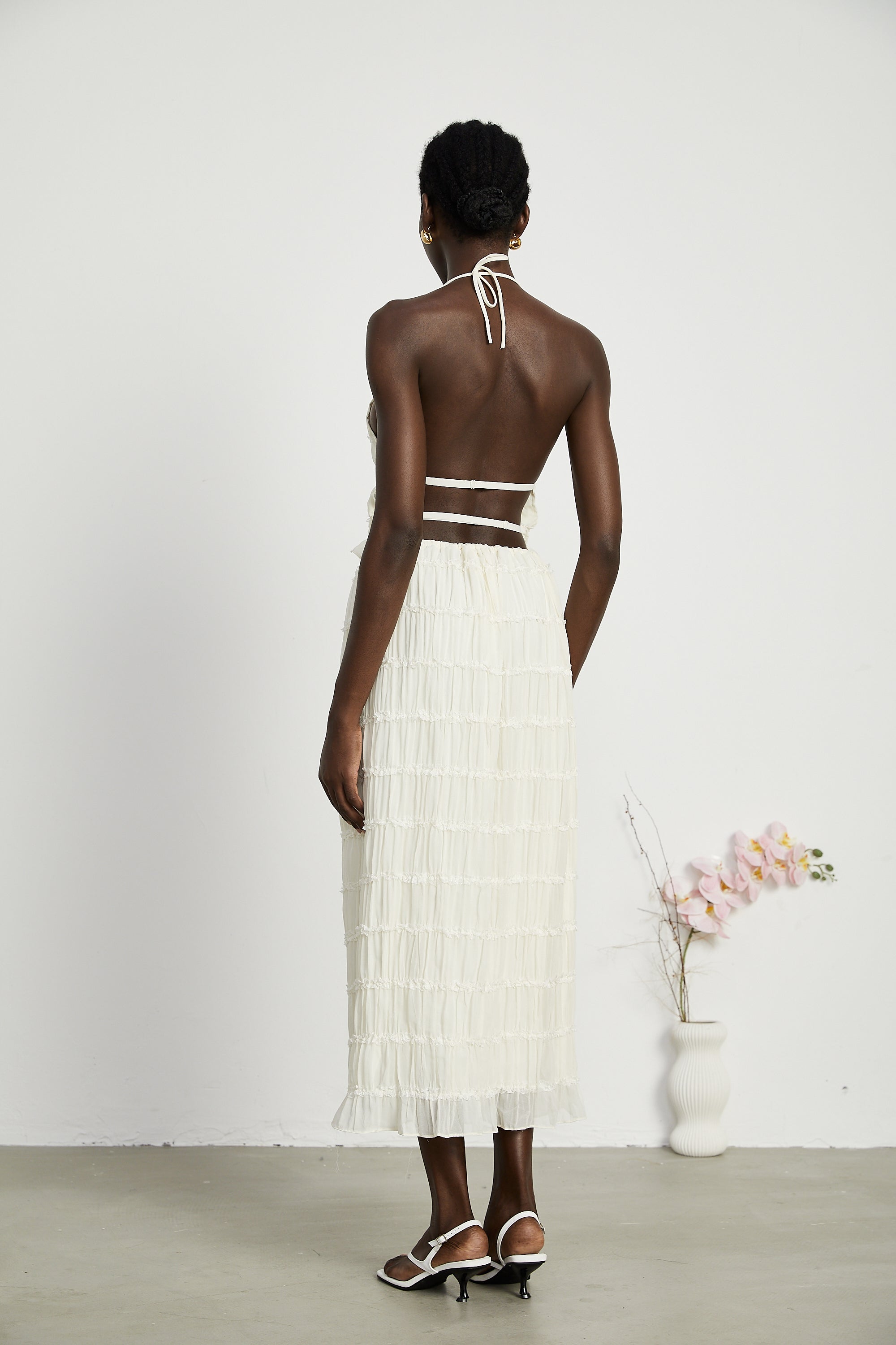 Valérinne Alyssa Pleated Set