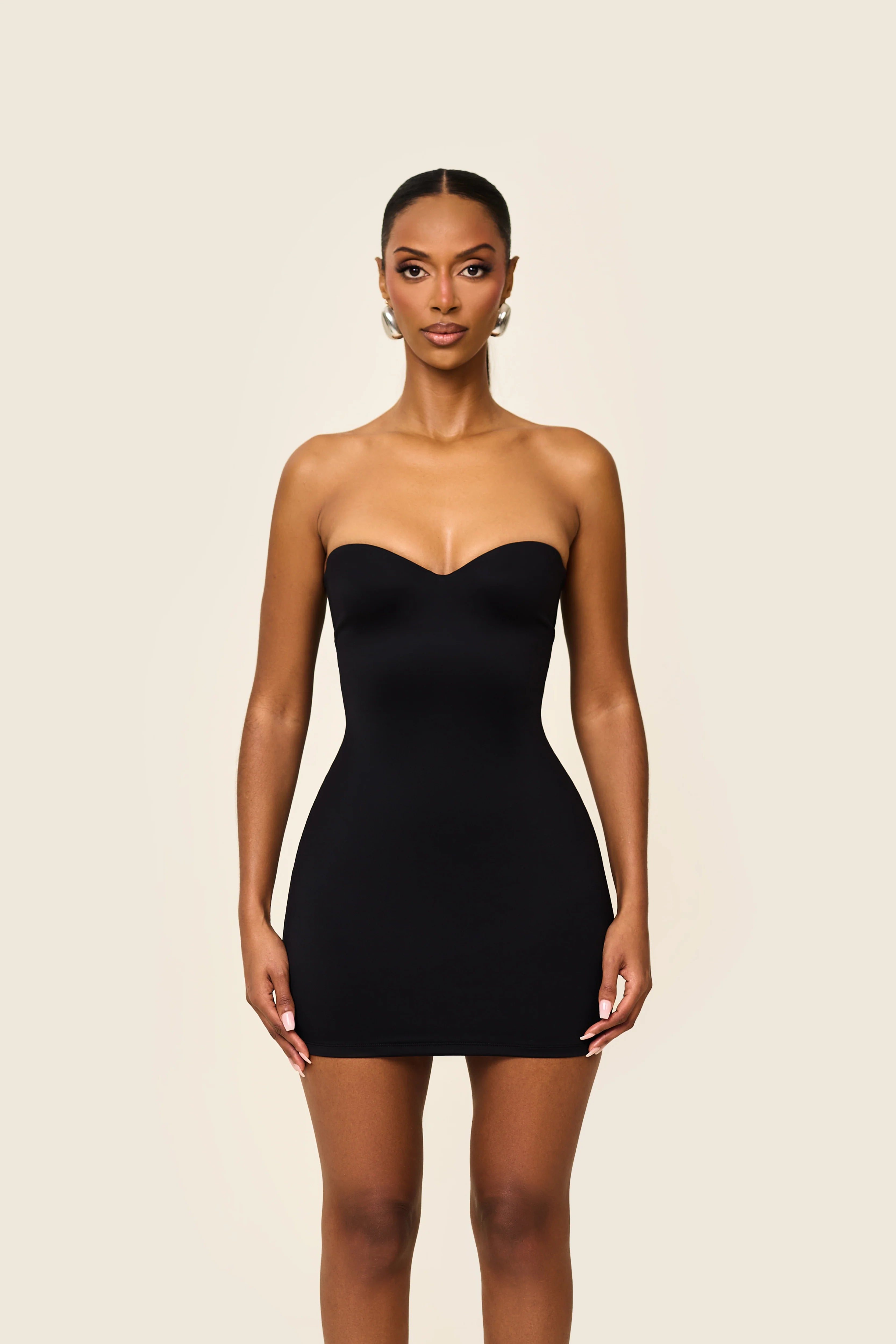 Valérinne Sweetheart Sculpt Mini Dress