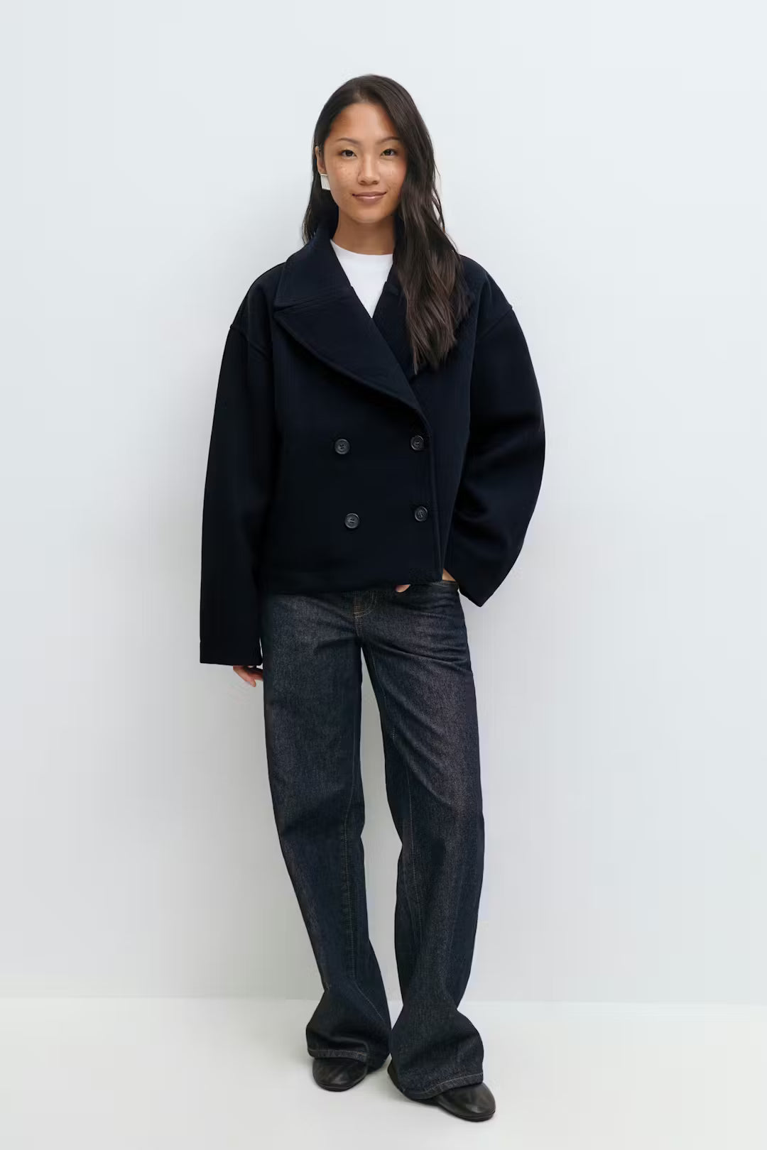 Valérinne Moelle Oversized Short Coat