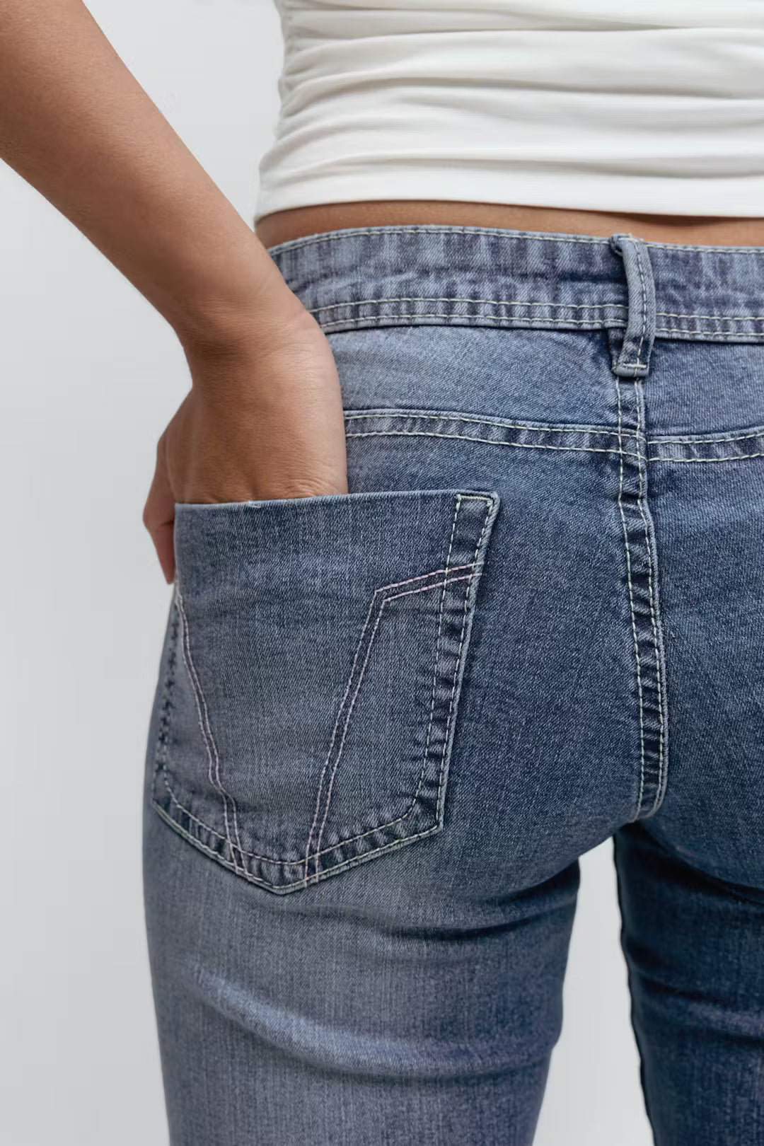 Valérinne Liora Low-Rise Flare Denim