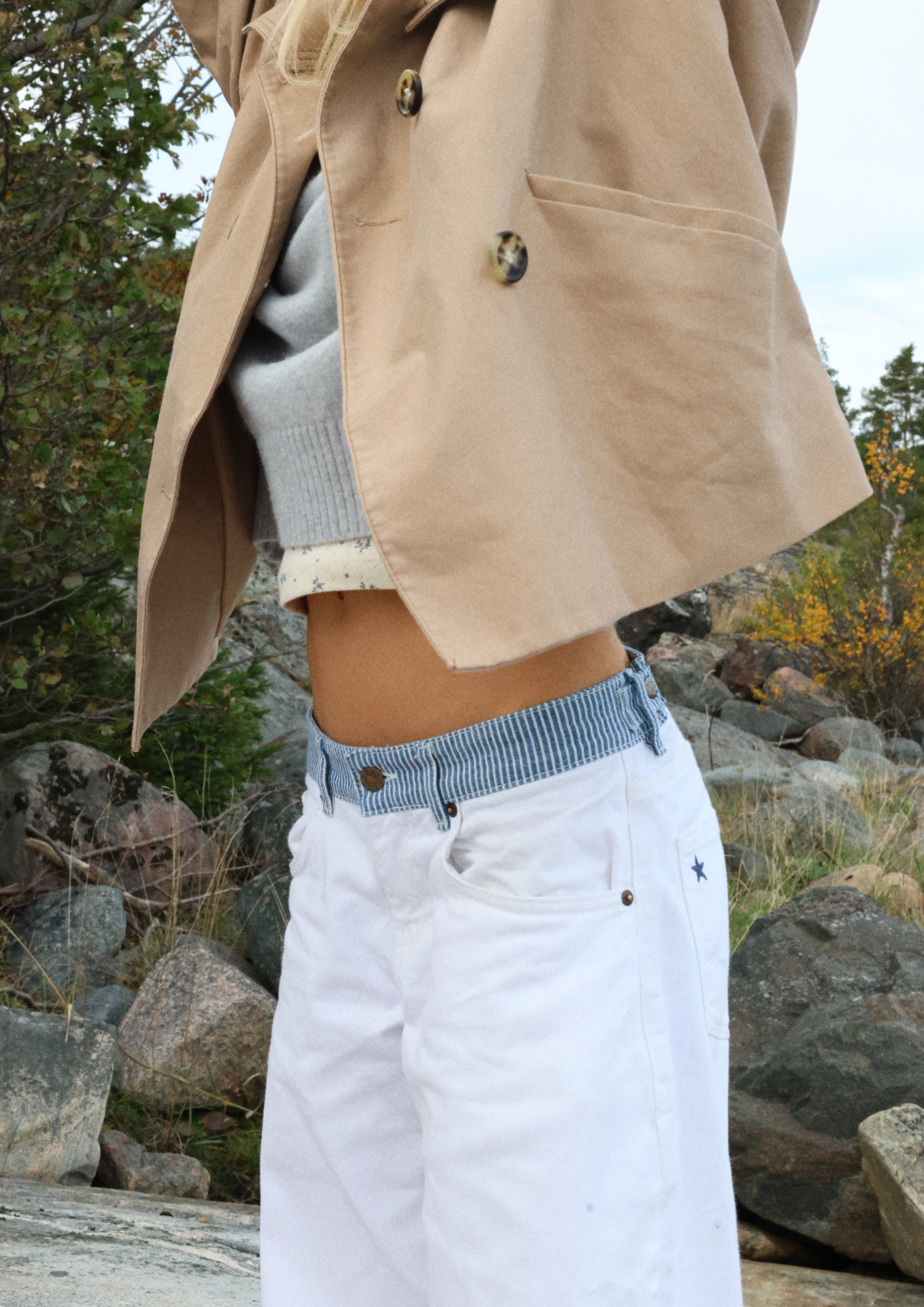 Valérinne Jodine Adjustable Waist Denim