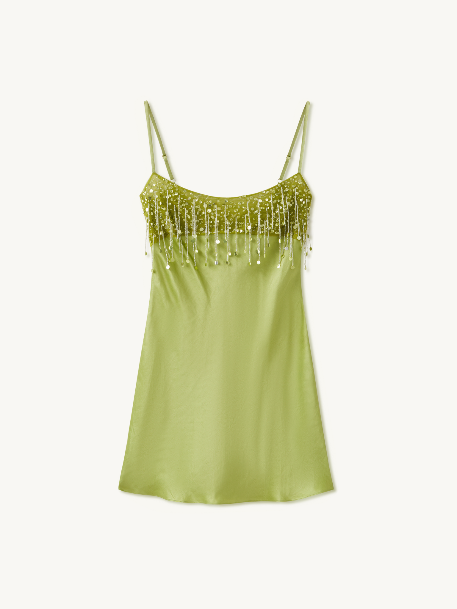 Valérinne Yasmin Beaded Mini Dress