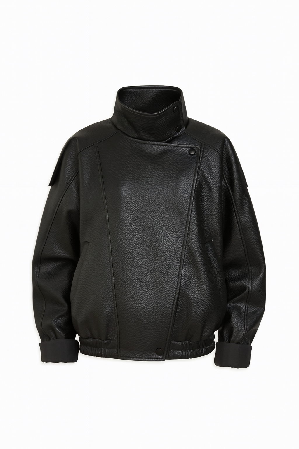 Valérinne Laurent Leather-Look Jacket