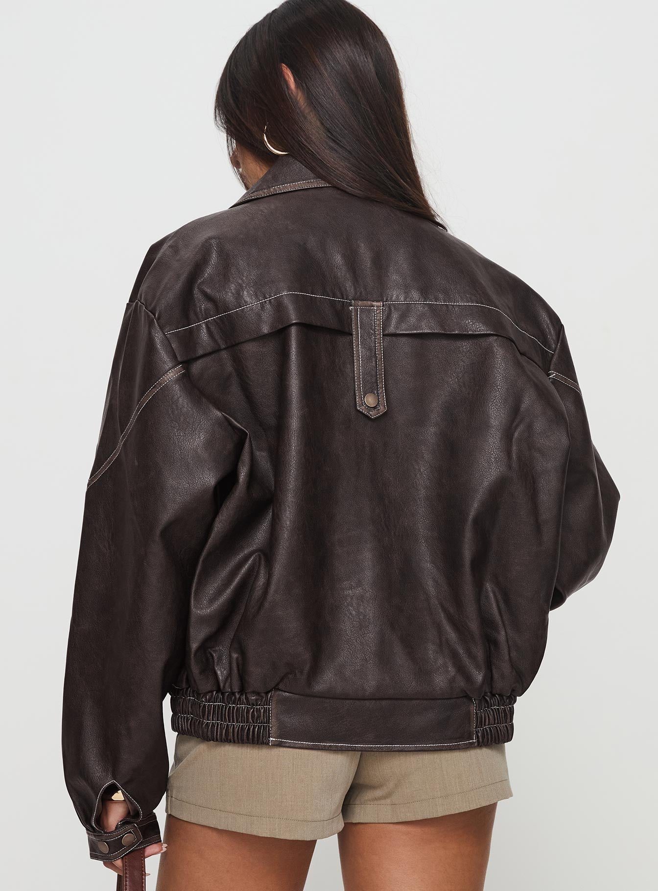 Valérinne Jaxen Faux Leather Jacket
