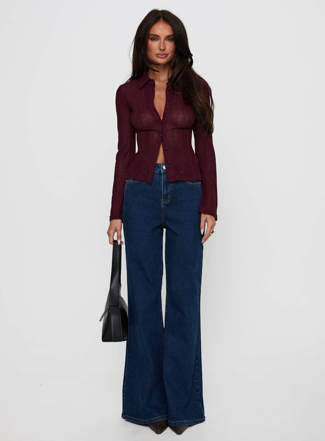 Valérinne Somnia Sheer Long Sleeve Top