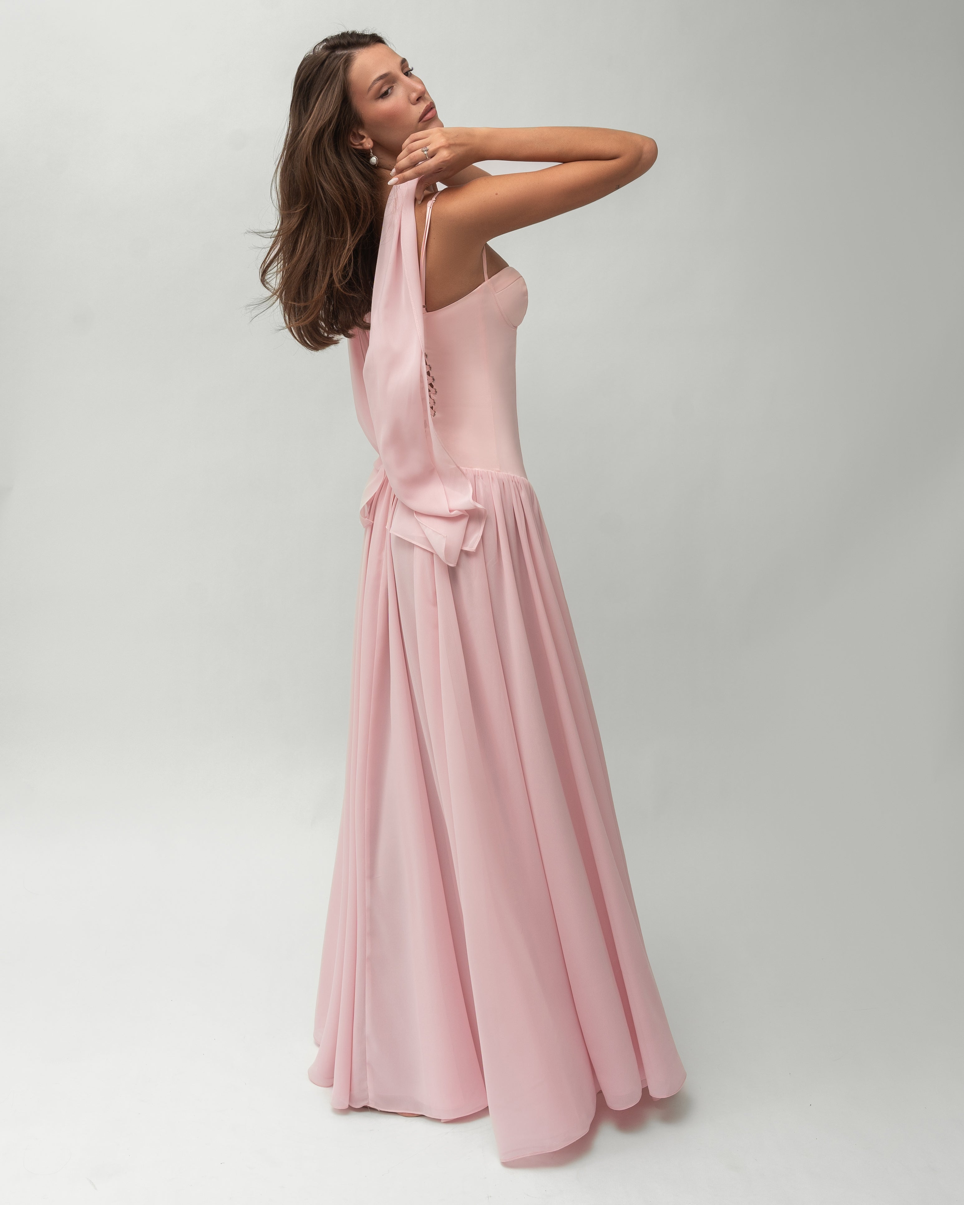 Valérinne Amélia Drop-Waist Maxi Dress