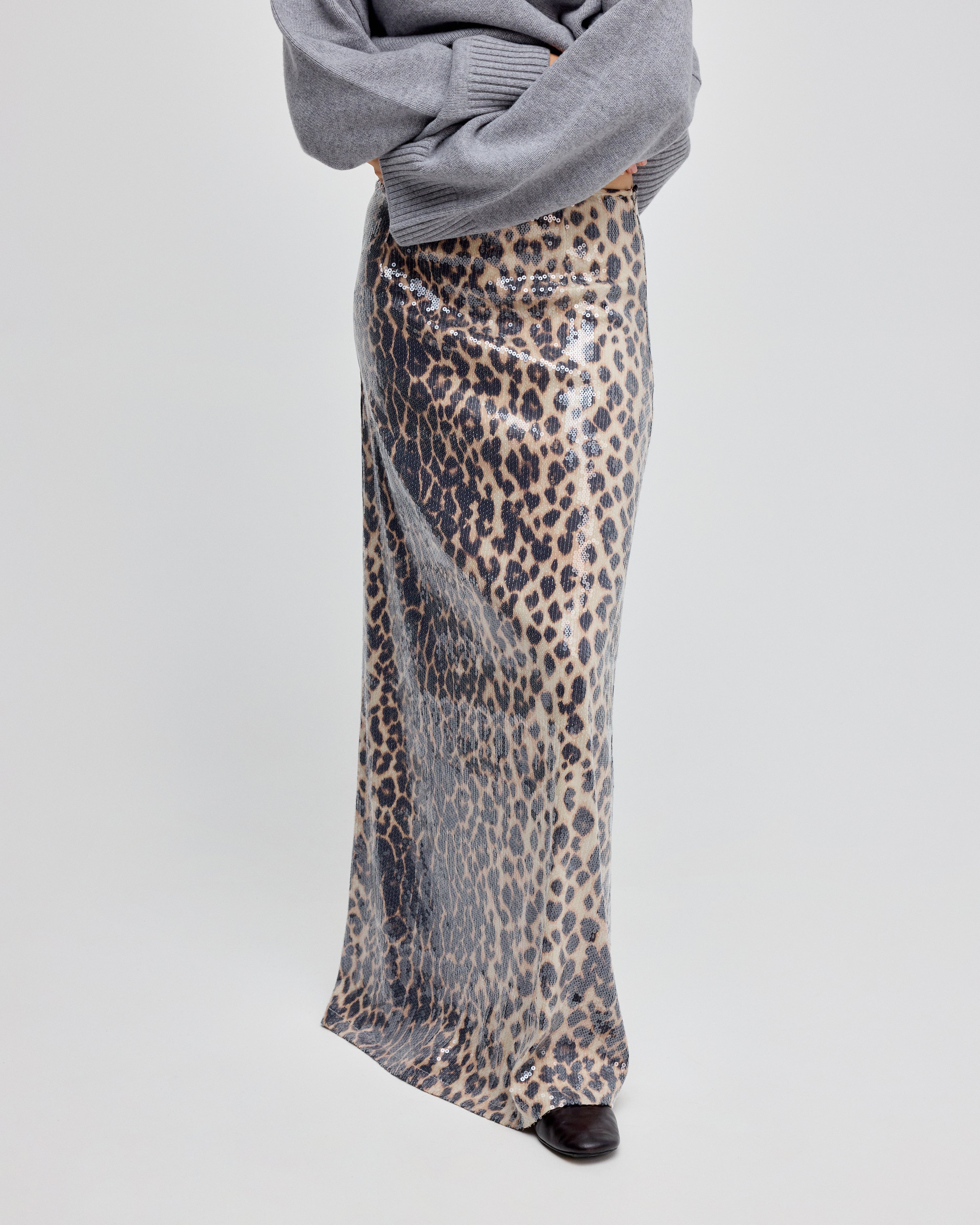 Valérinne The Valencia Sequin Maxi Skirt