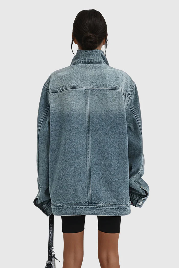 Valérinne Aeglé Asymmetric Denim Jacket