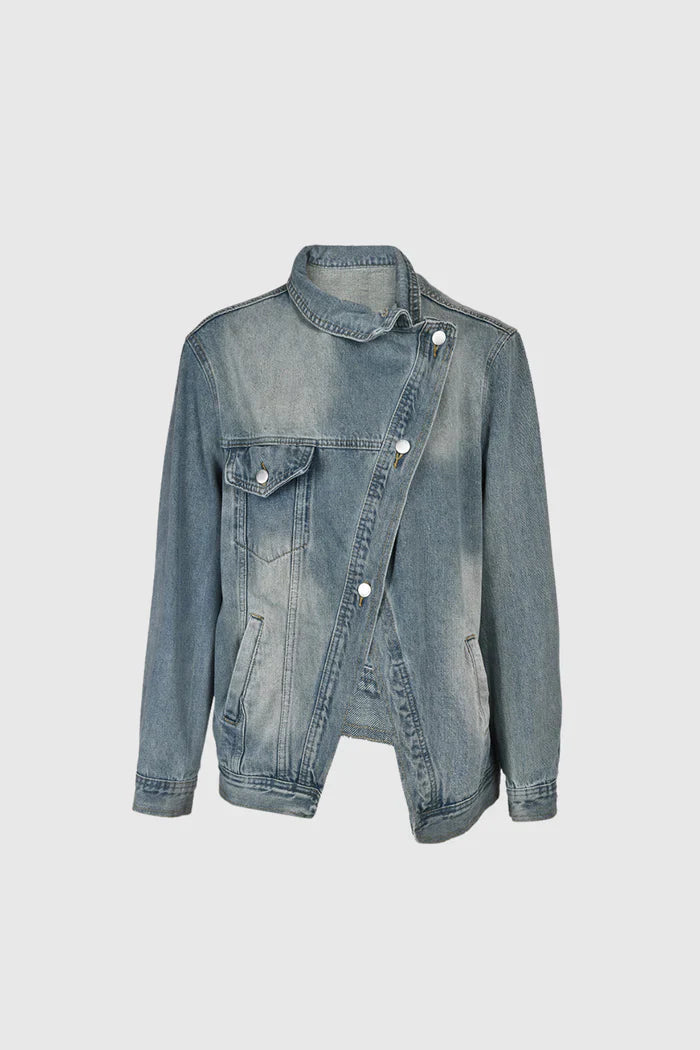 Valérinne Aeglé Asymmetric Denim Jacket