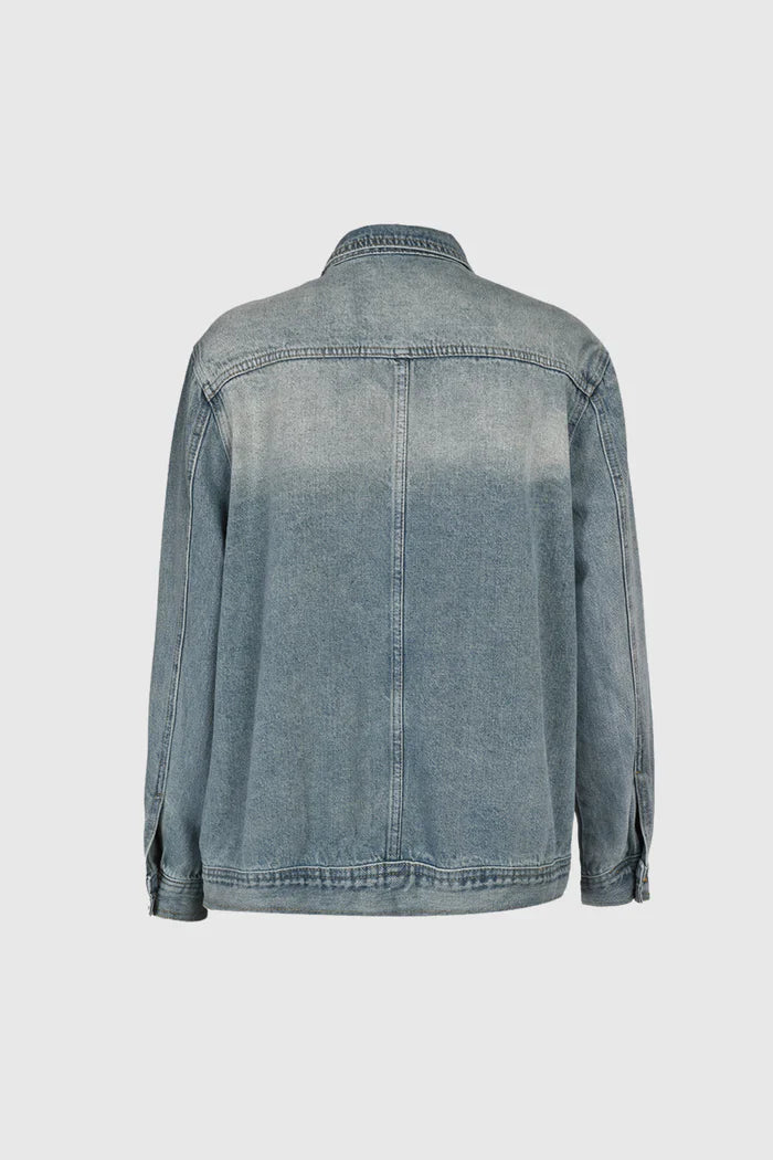 Valérinne Aeglé Asymmetric Denim Jacket