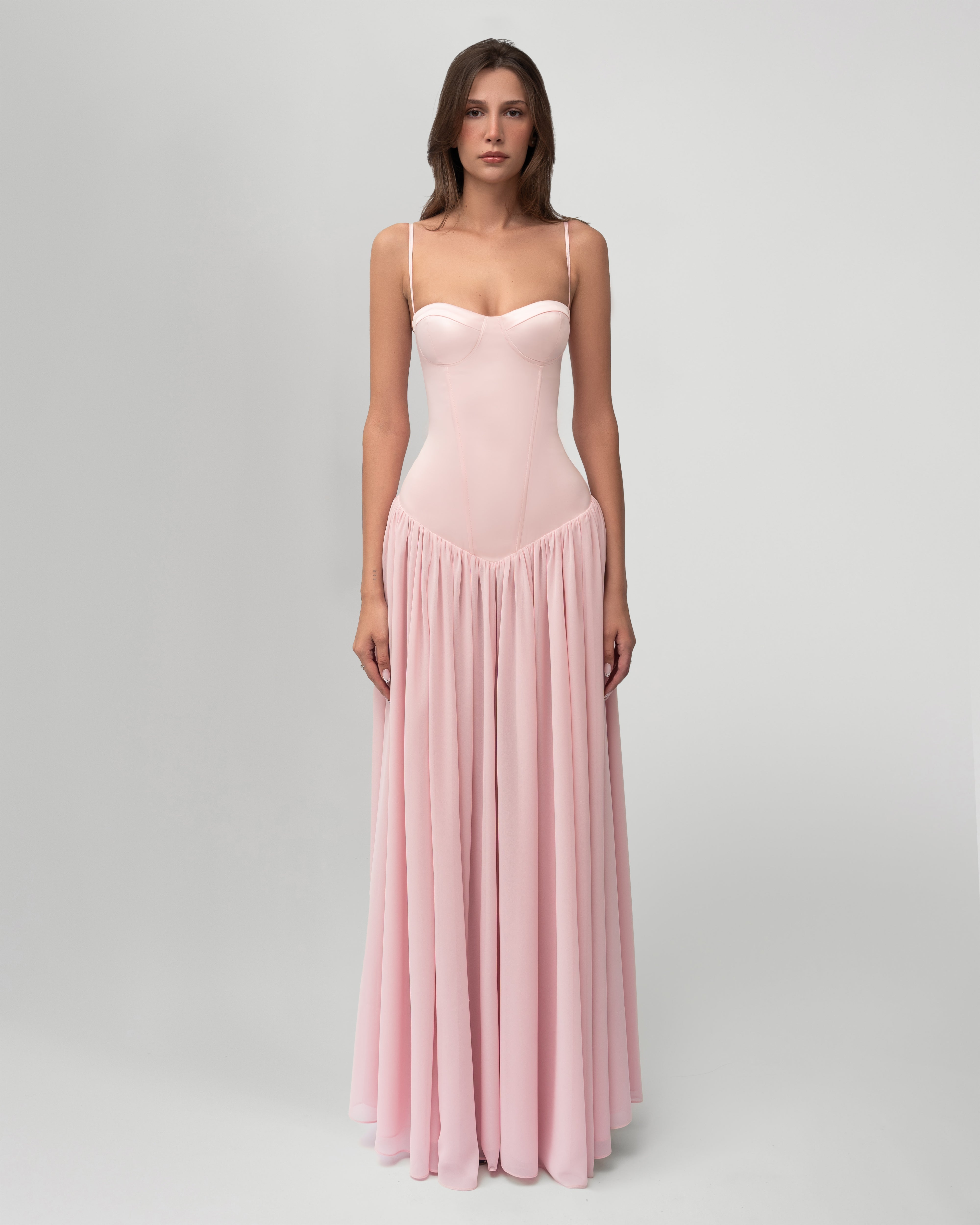 Valérinne Amélia Drop-Waist Maxi Dress