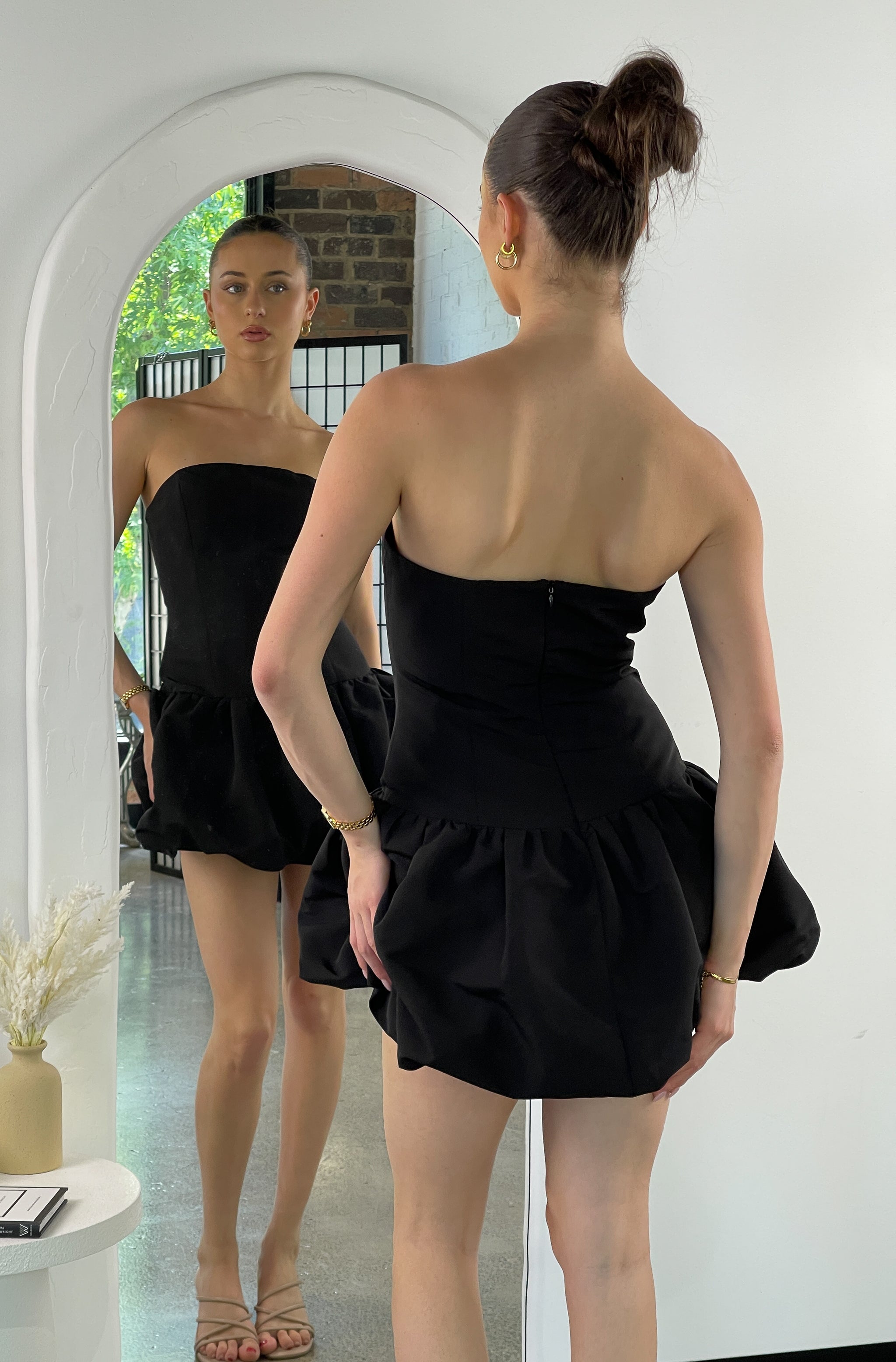 Valérinne Bellora Bubble Mini Dress