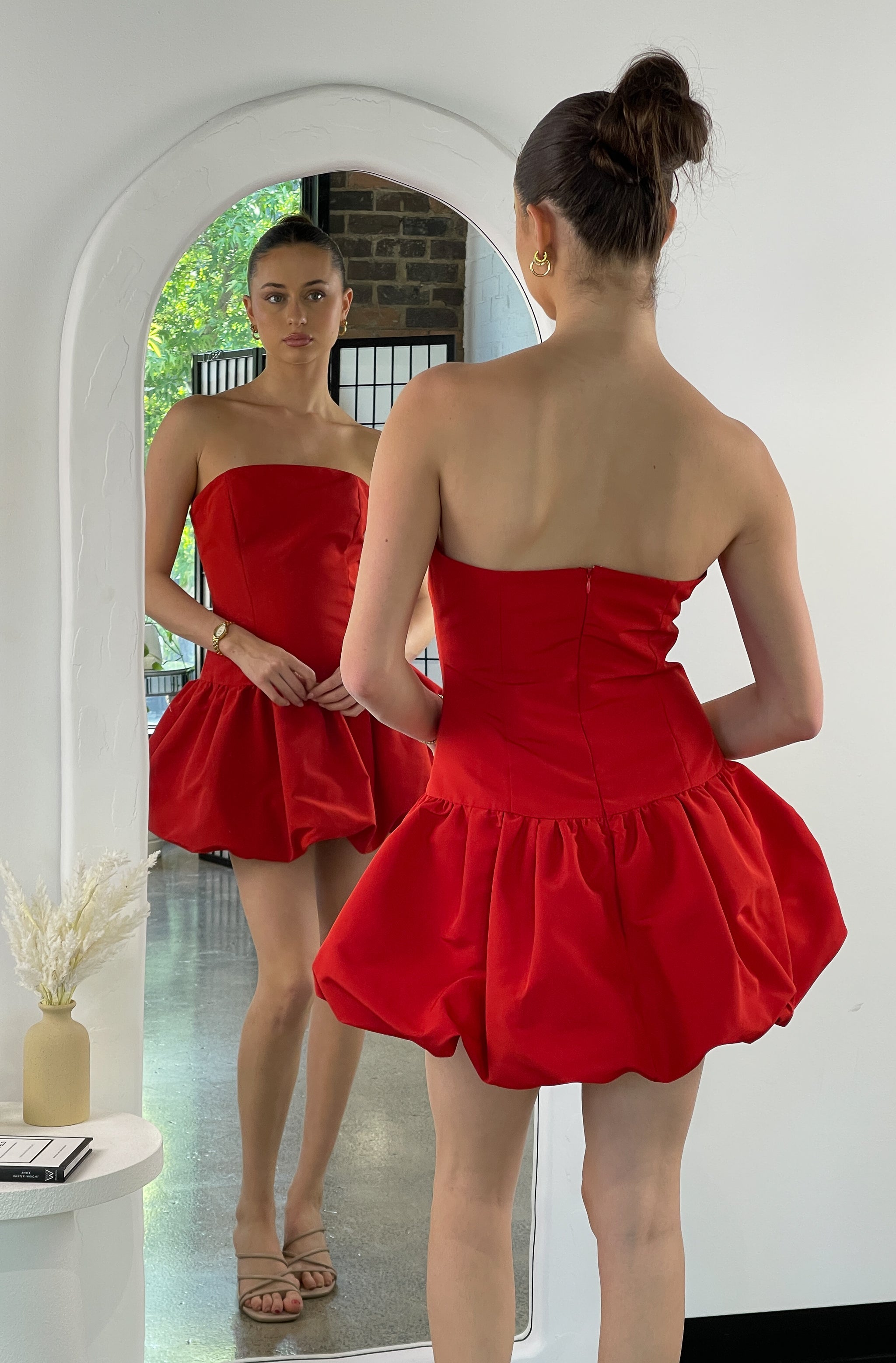 Valérinne Bellora Bubble Mini Dress