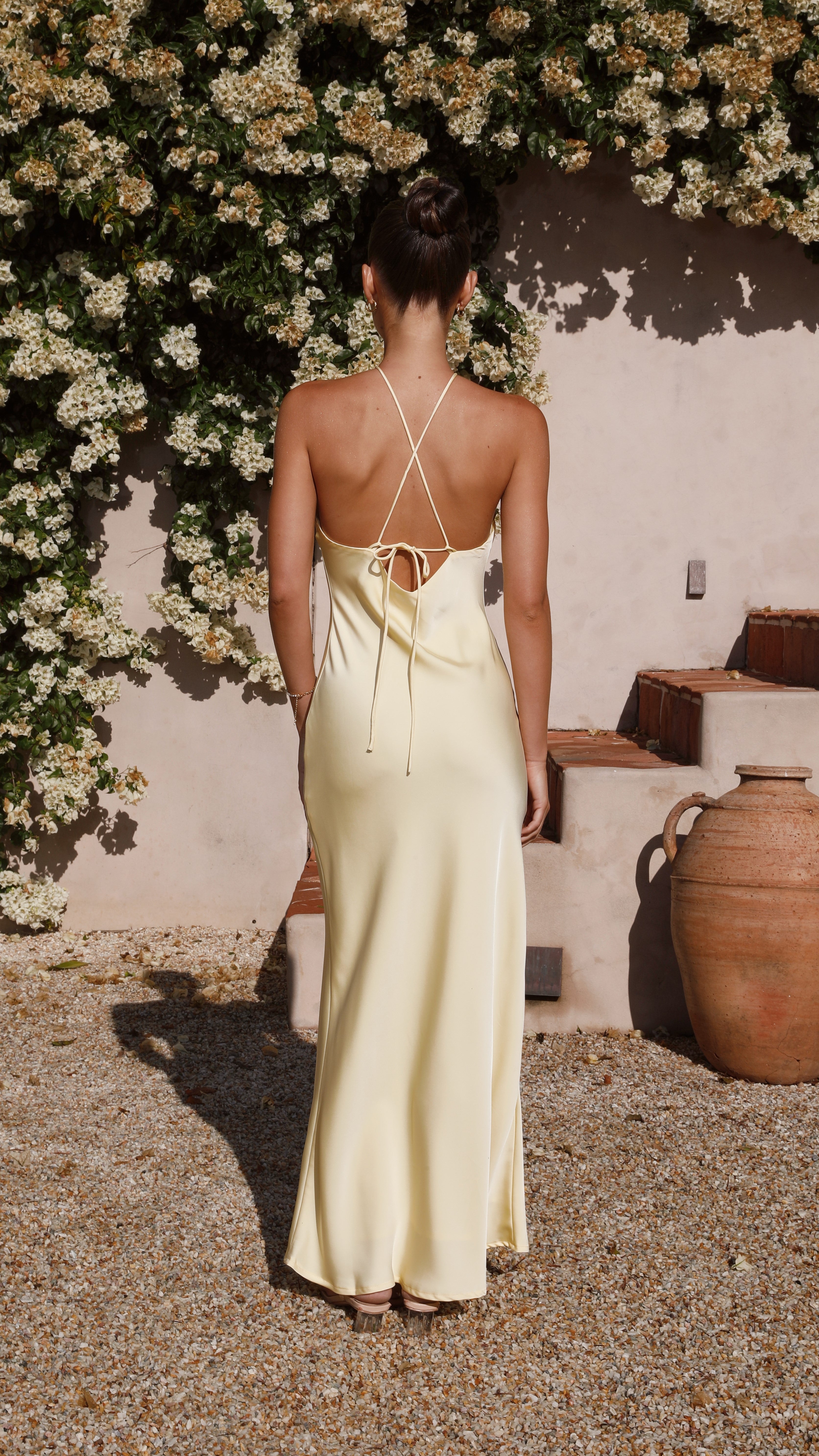 Valérinne Chiara Halter Maxi Dress