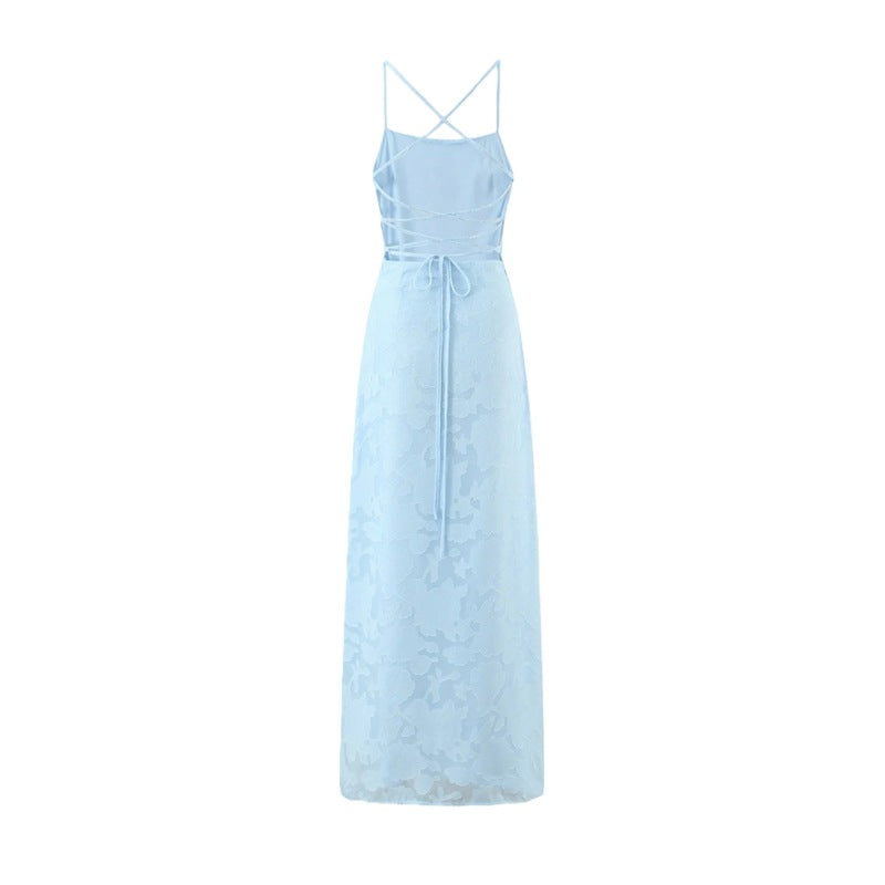 Seléna Burnout Maxi Dress