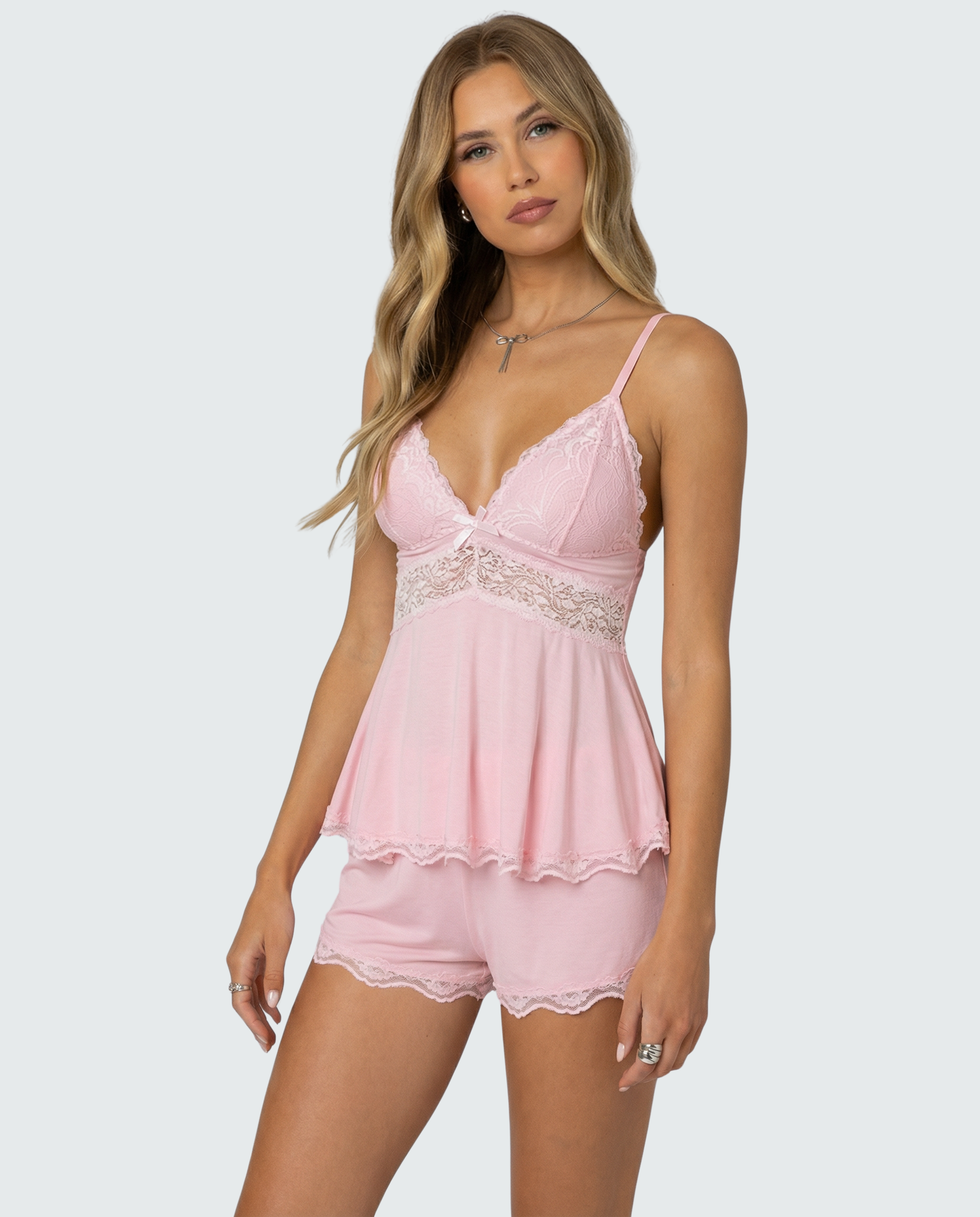 Valérinne Muse Lace Lounge Set