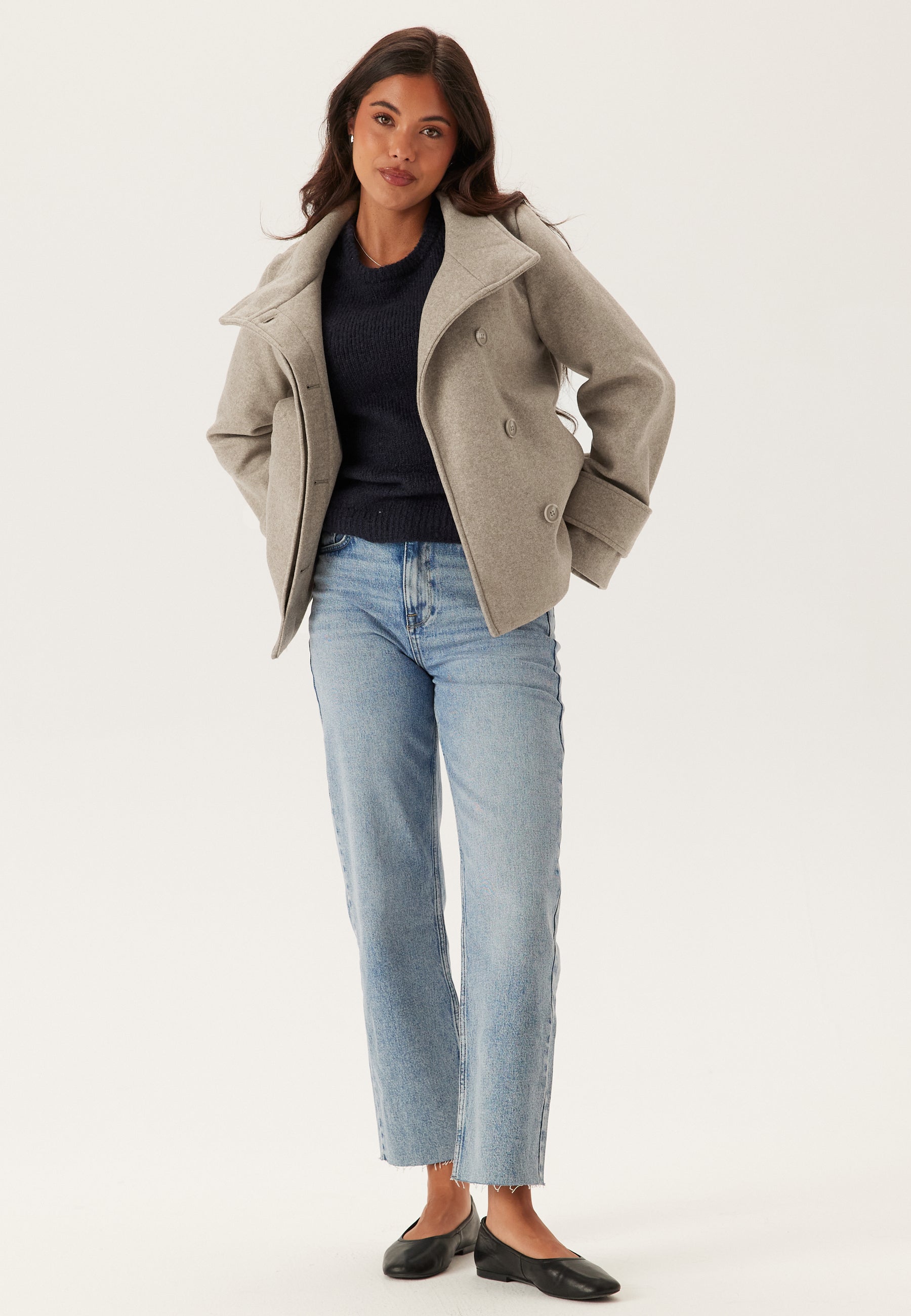 Valérinne Bruna Mélange Straight Jacket