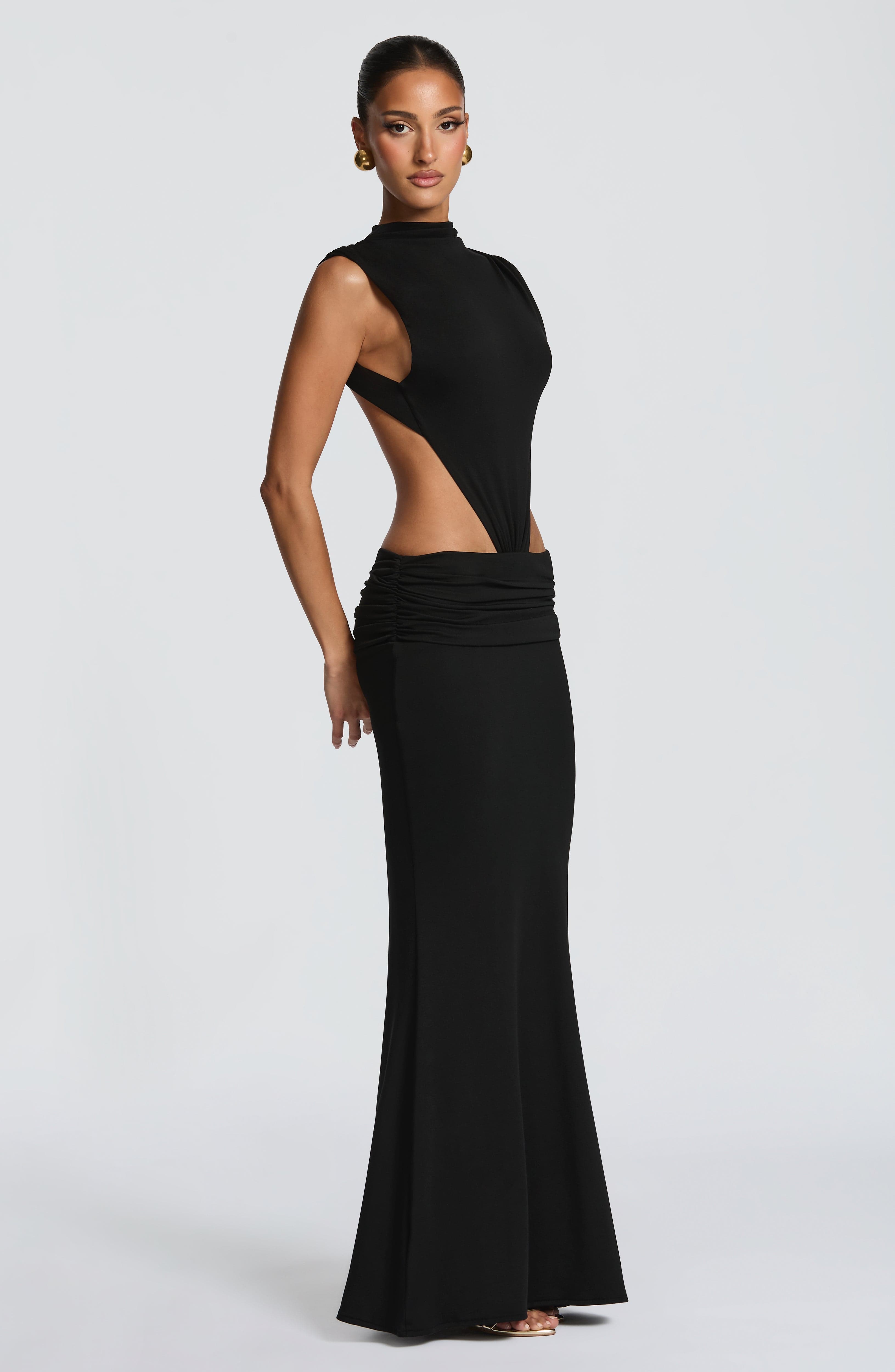 Valérinne Fenella Backless Maxi Dress