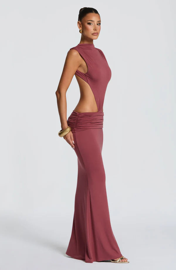 Valérinne Fenella Backless Maxi Dress