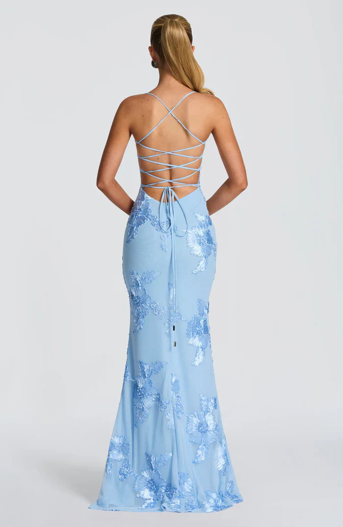 Valérinne Nefertiti Corset Maxi Dress