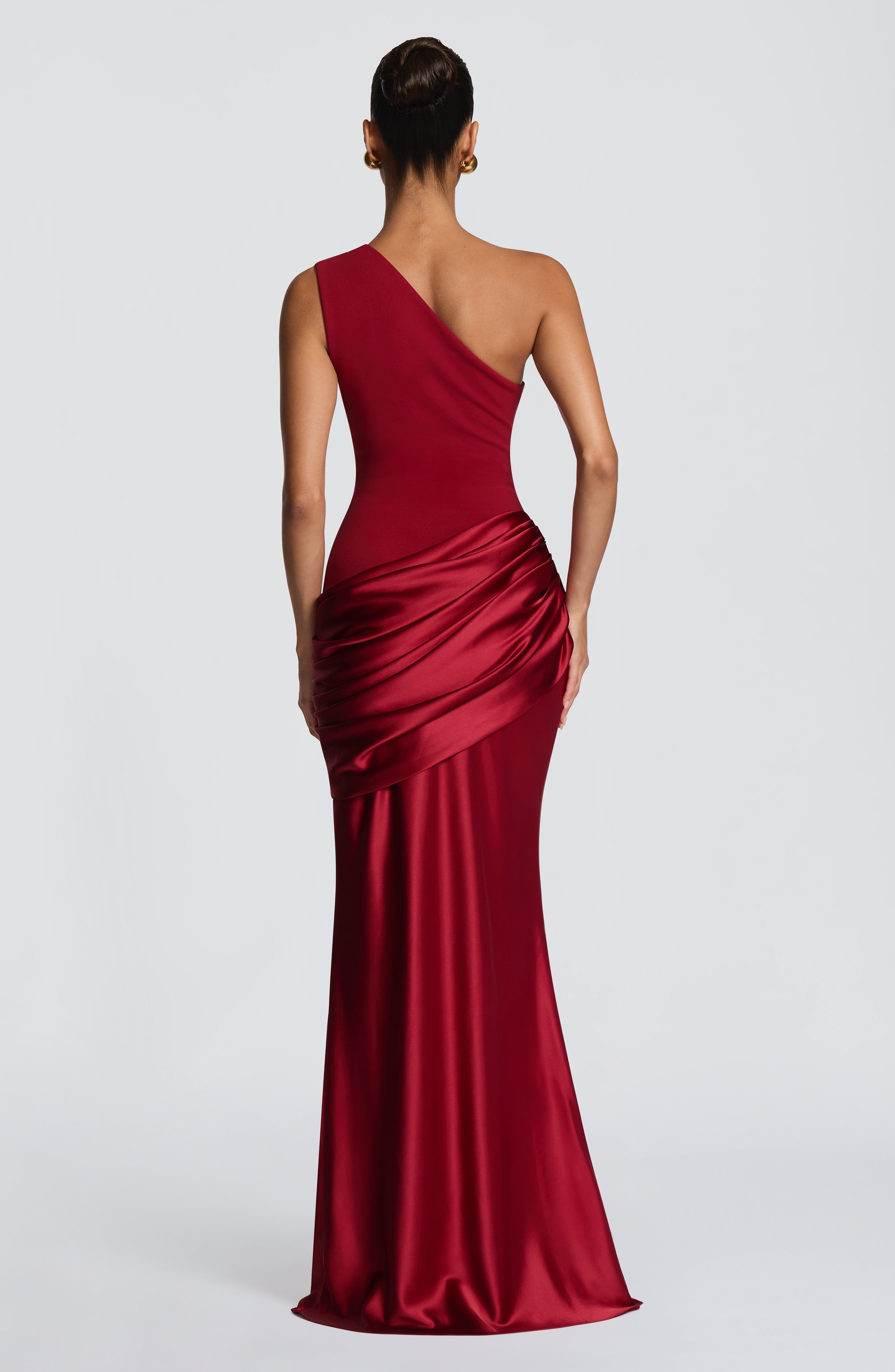 Valérinne Sadona Asymmetric Maxi Dress