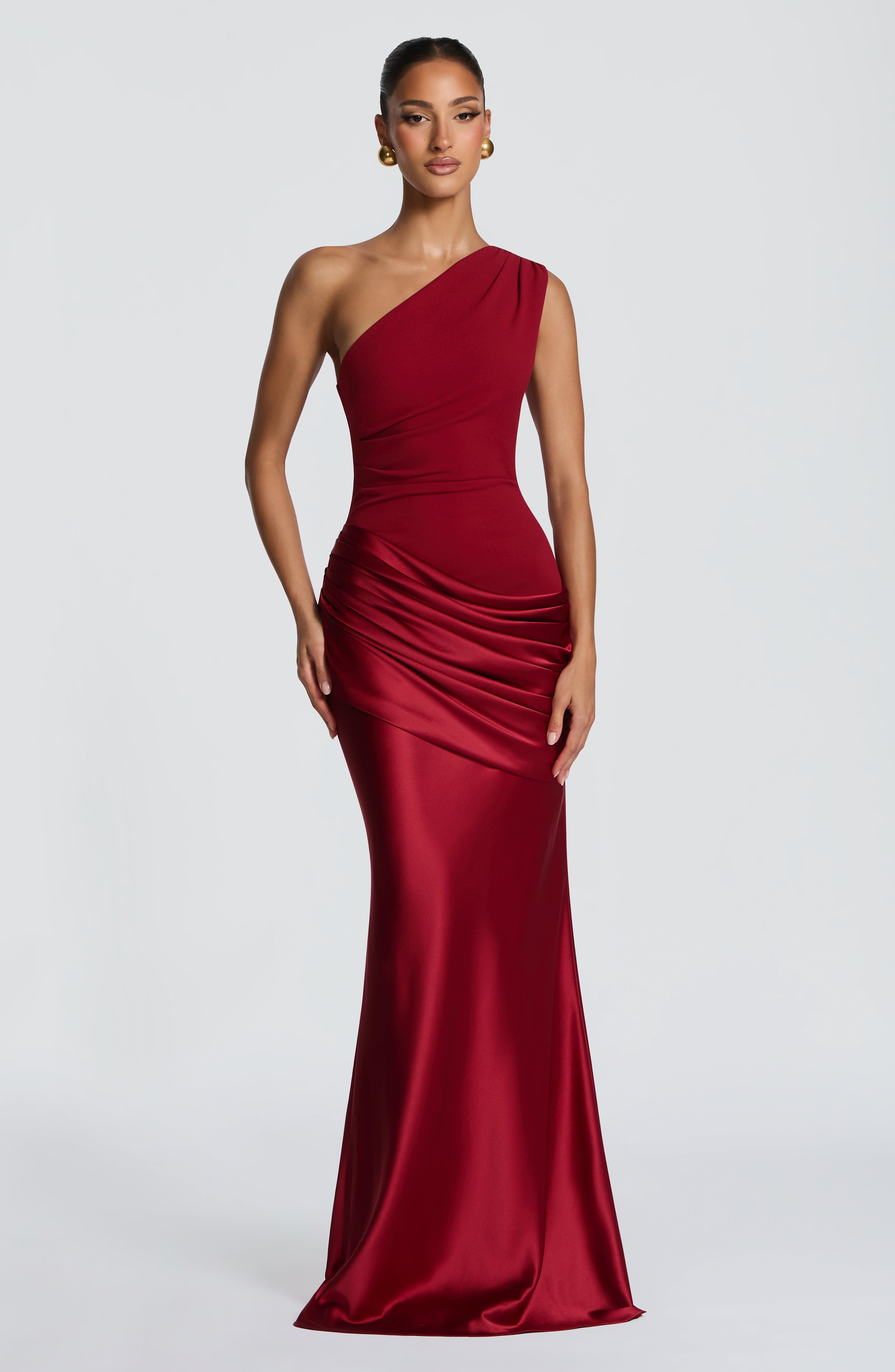 Valérinne Sadona Asymmetric Maxi Dress