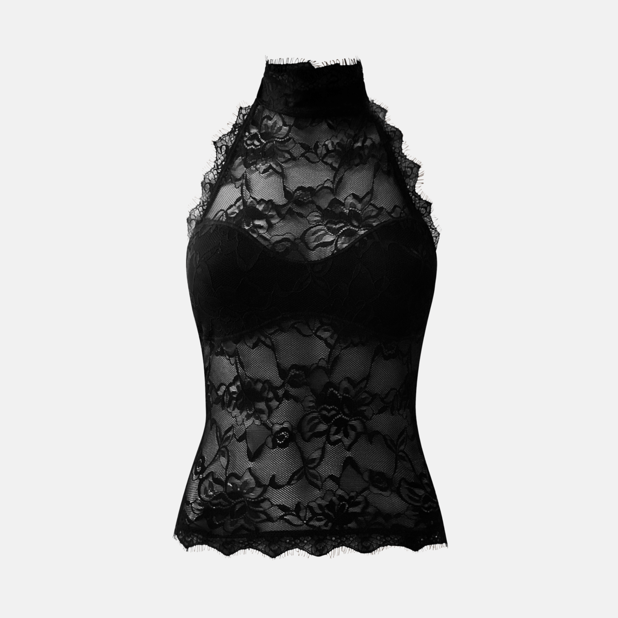 Valérinne Selah Lace Halter Top