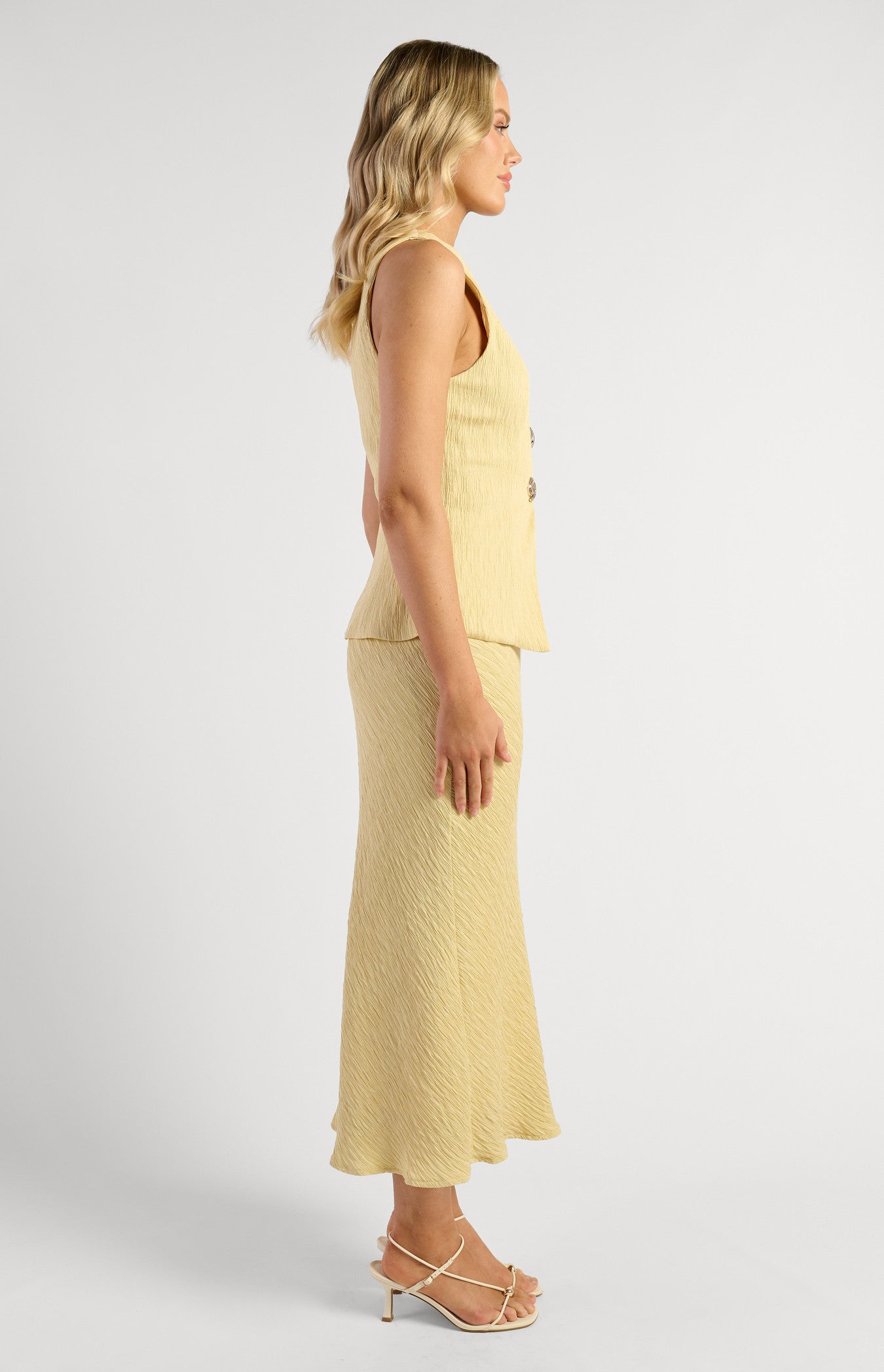 Valérinne Cartia Textured Midi Set