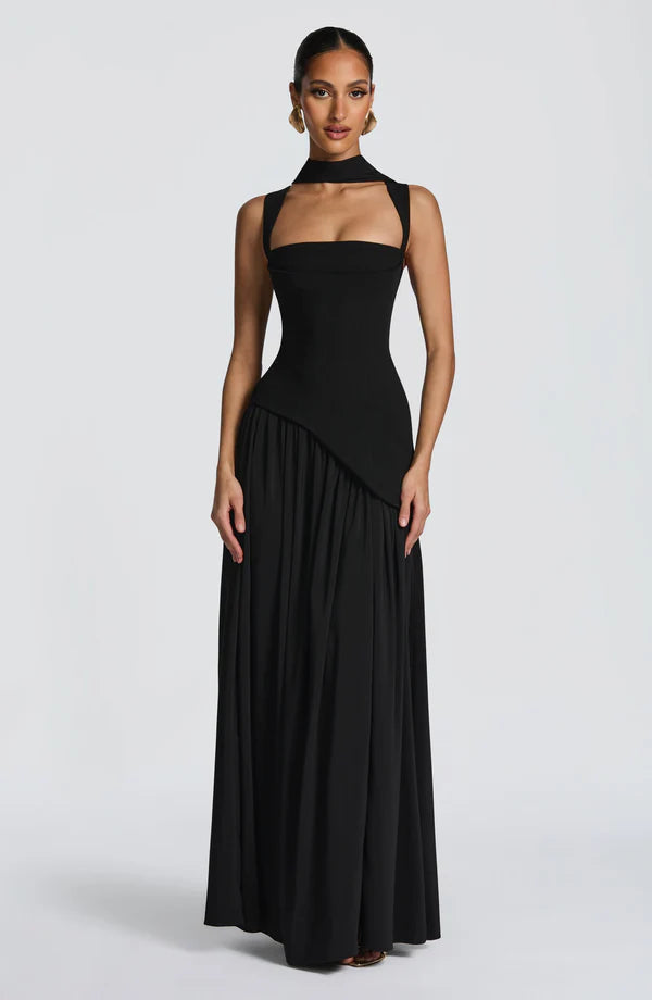 Valérinne Tullulah Corset Maxi Dress