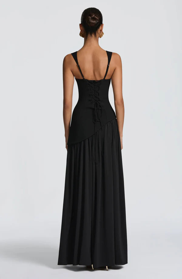Valérinne Tullulah Corset Maxi Dress