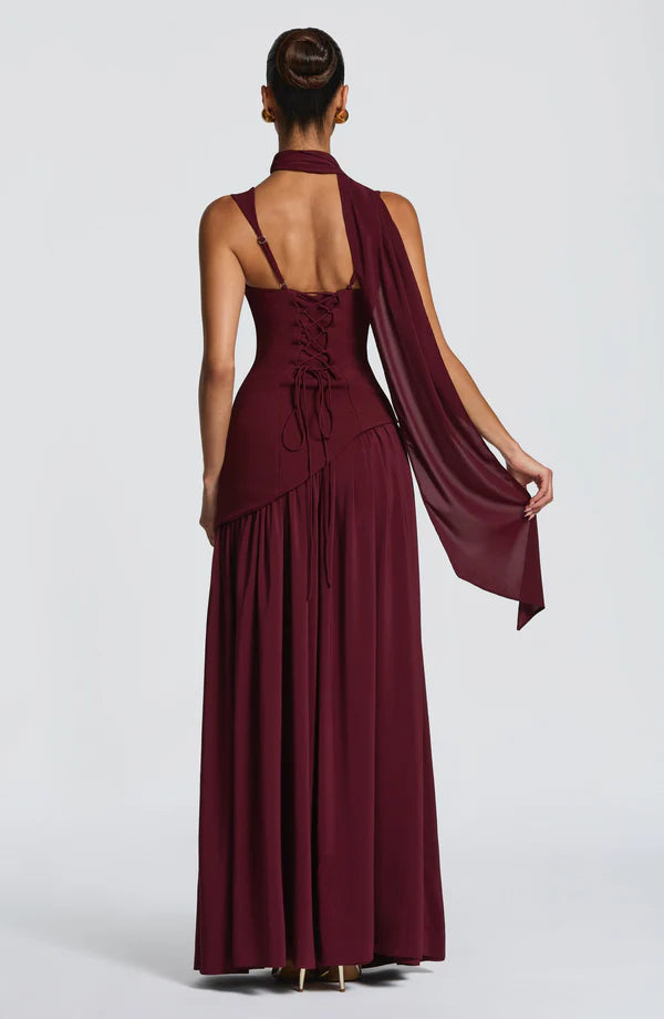 Valérinne Tullulah Corset Maxi Dress