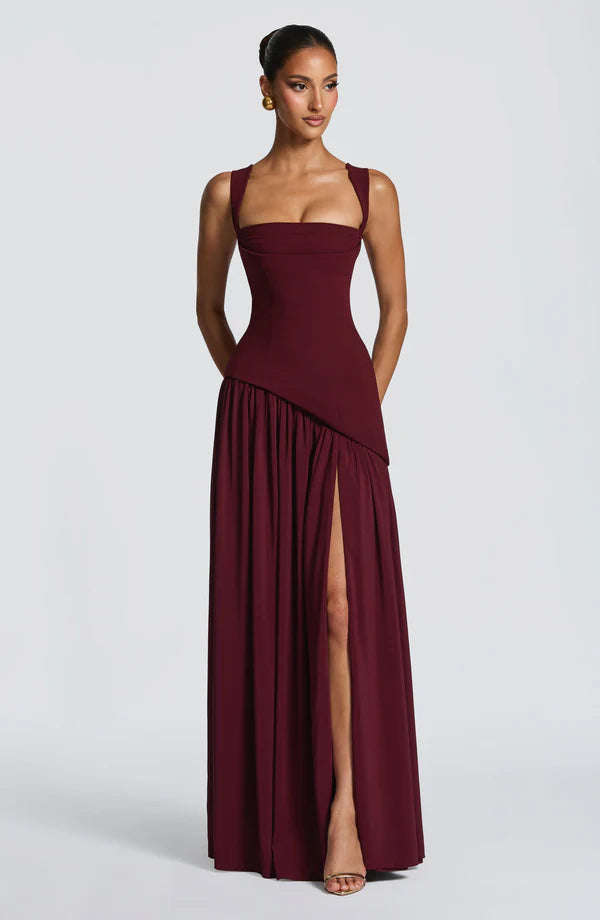 Valérinne Tullulah Corset Maxi Dress