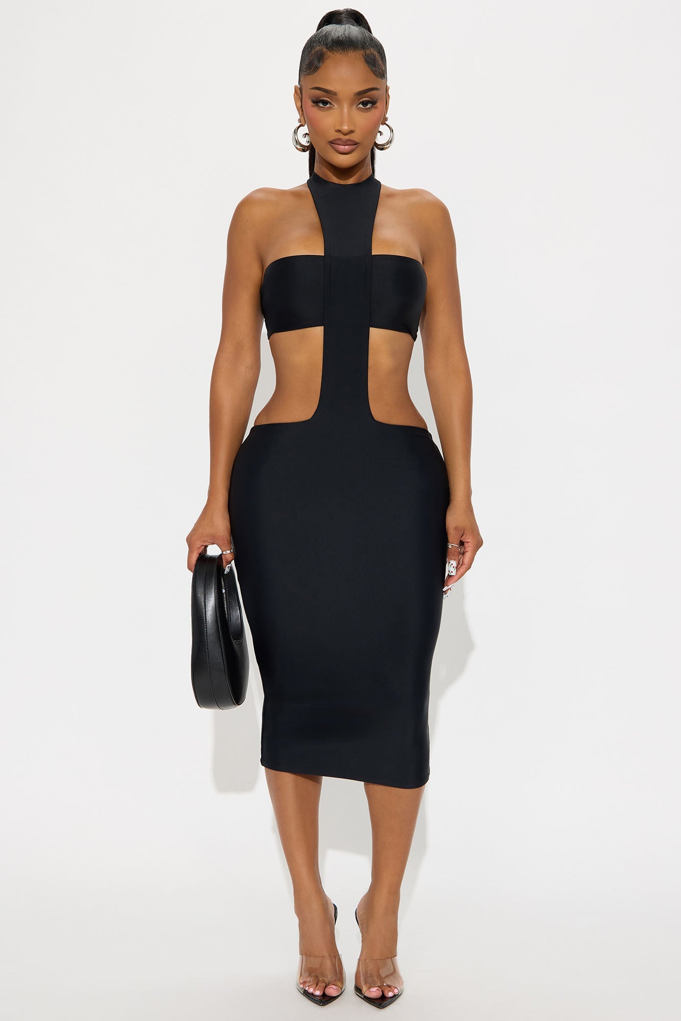 Valérinne Kaia Double-Lined Midi Dress