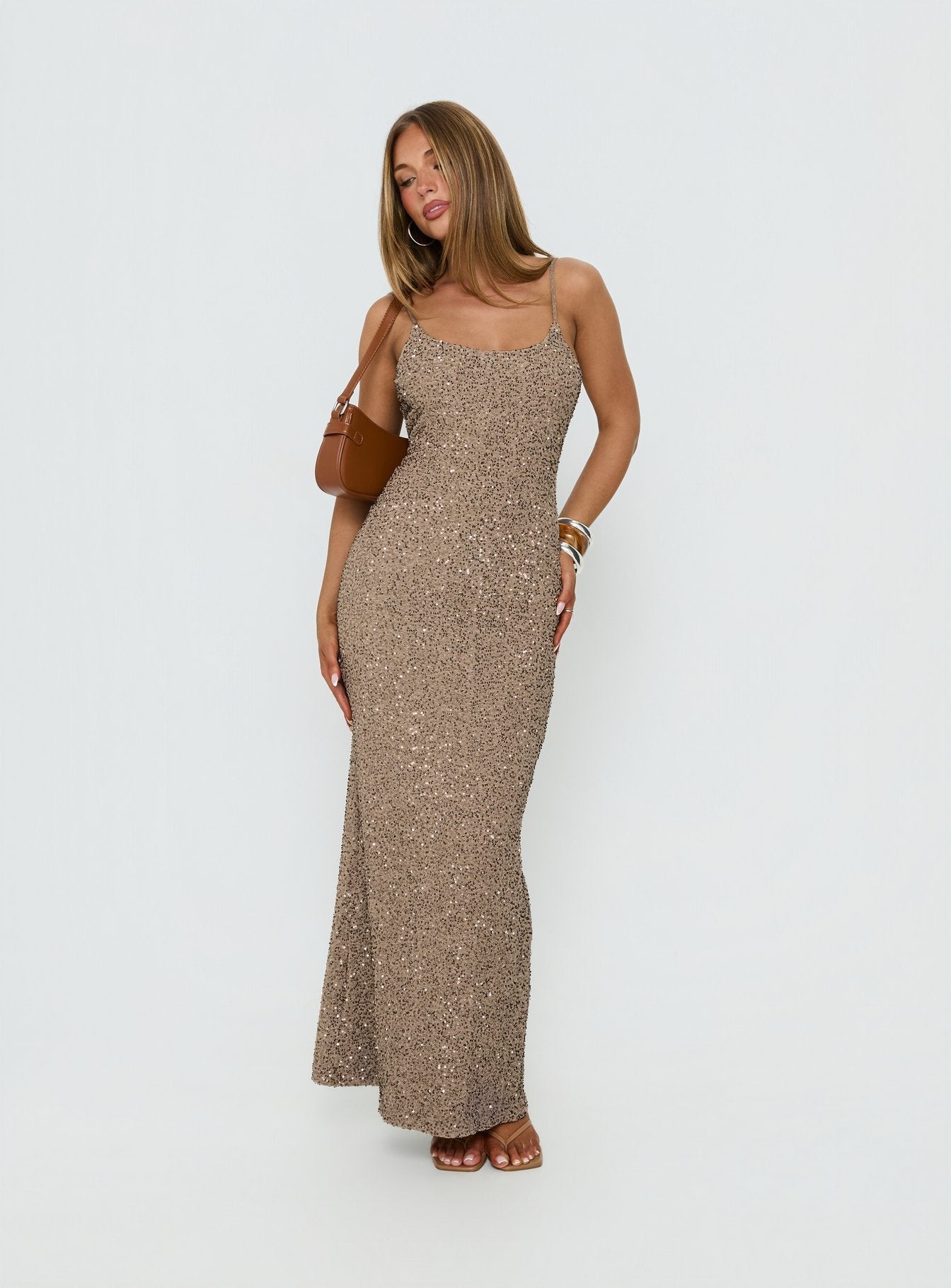 Valérinne Knox Sequin Maxi Dress