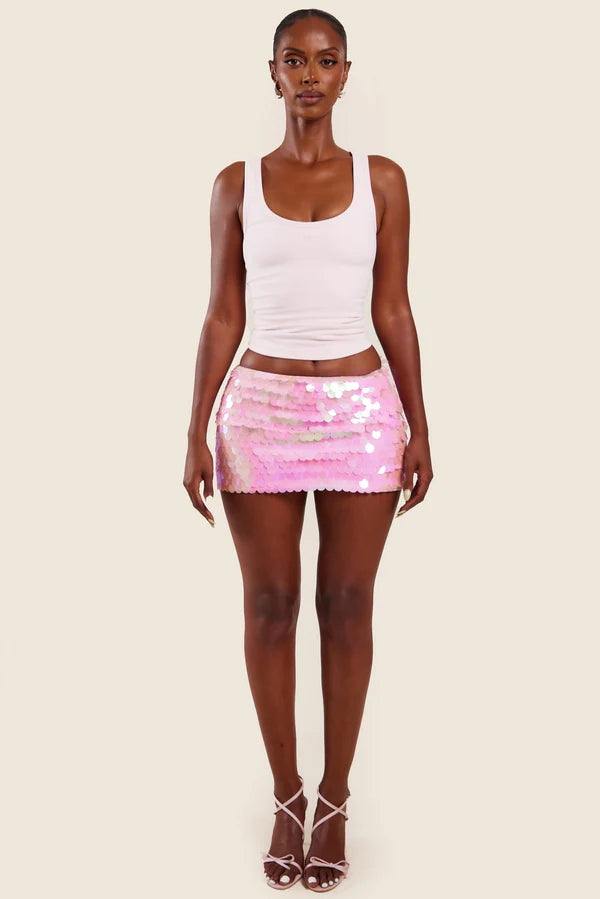 Valérinne Sequin Mini Skirt