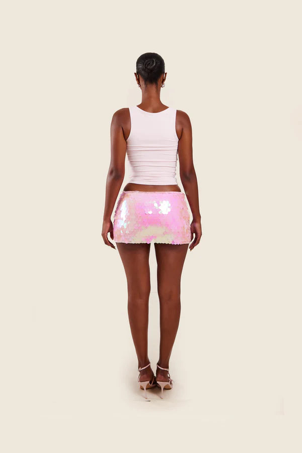 Valérinne Sequin Mini Skirt