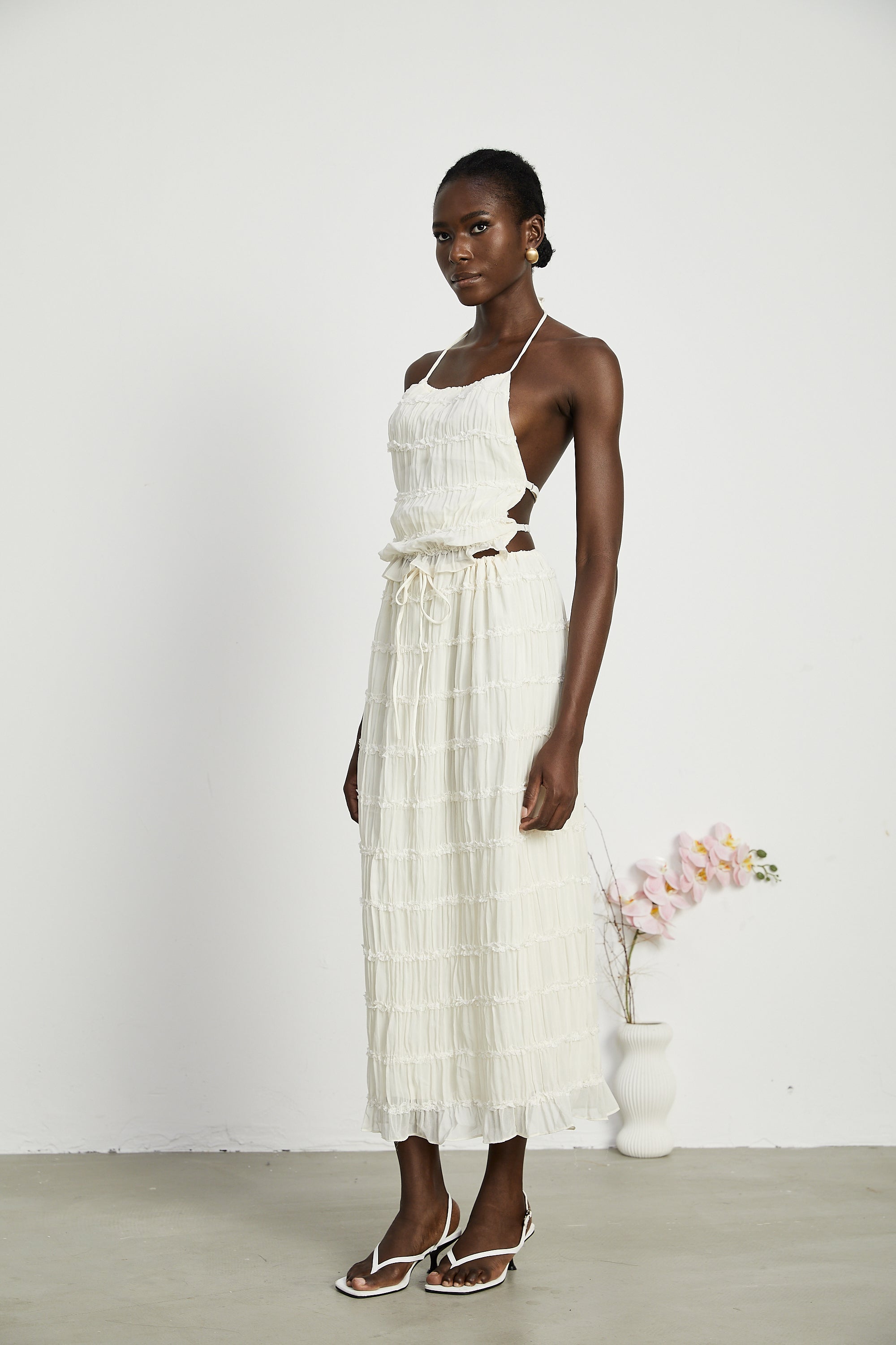 Valérinne Alyssa Pleated Set