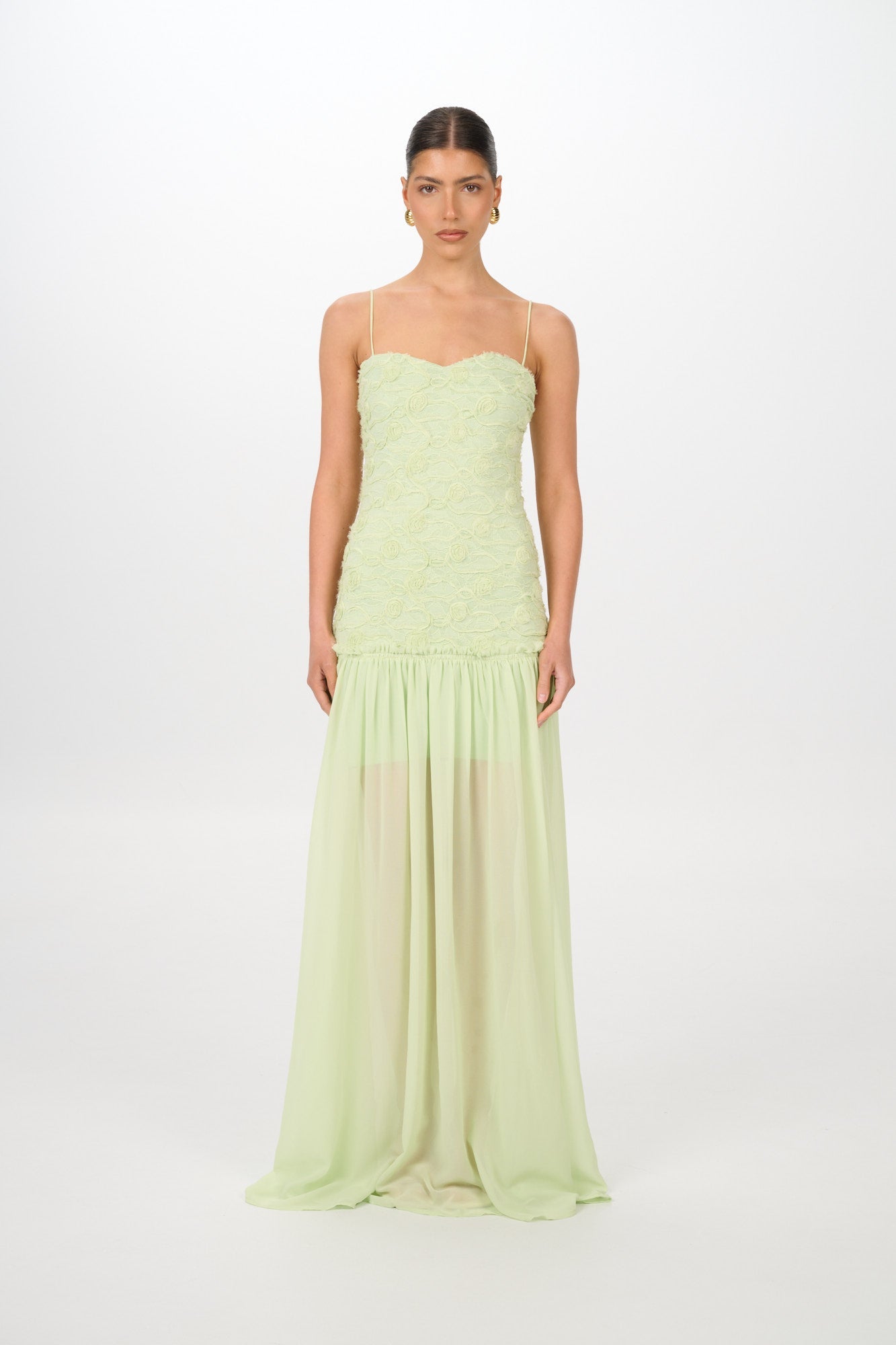 Valérinne Renata Rosette Maxi Dress