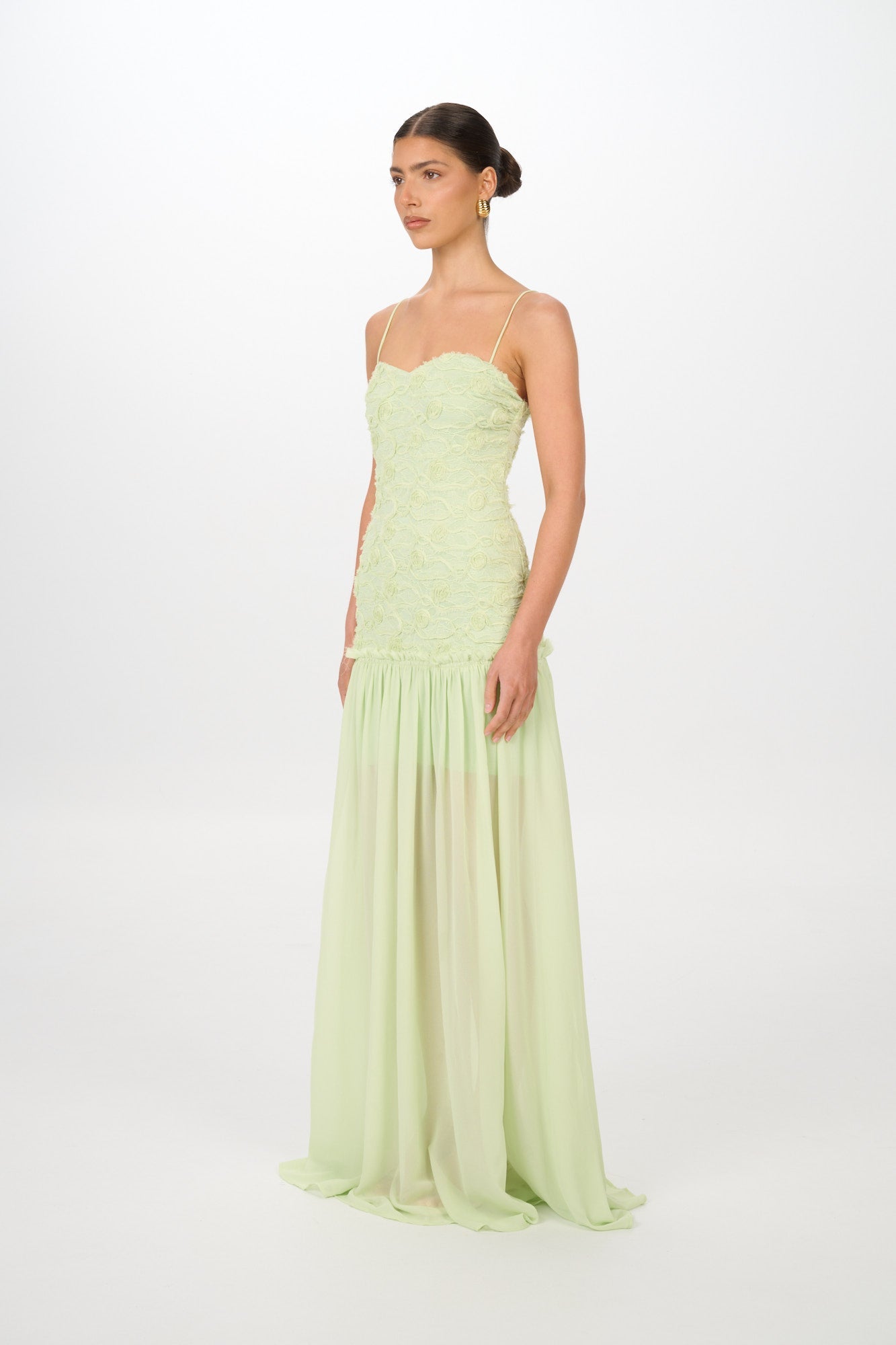 Valérinne Renata Rosette Maxi Dress