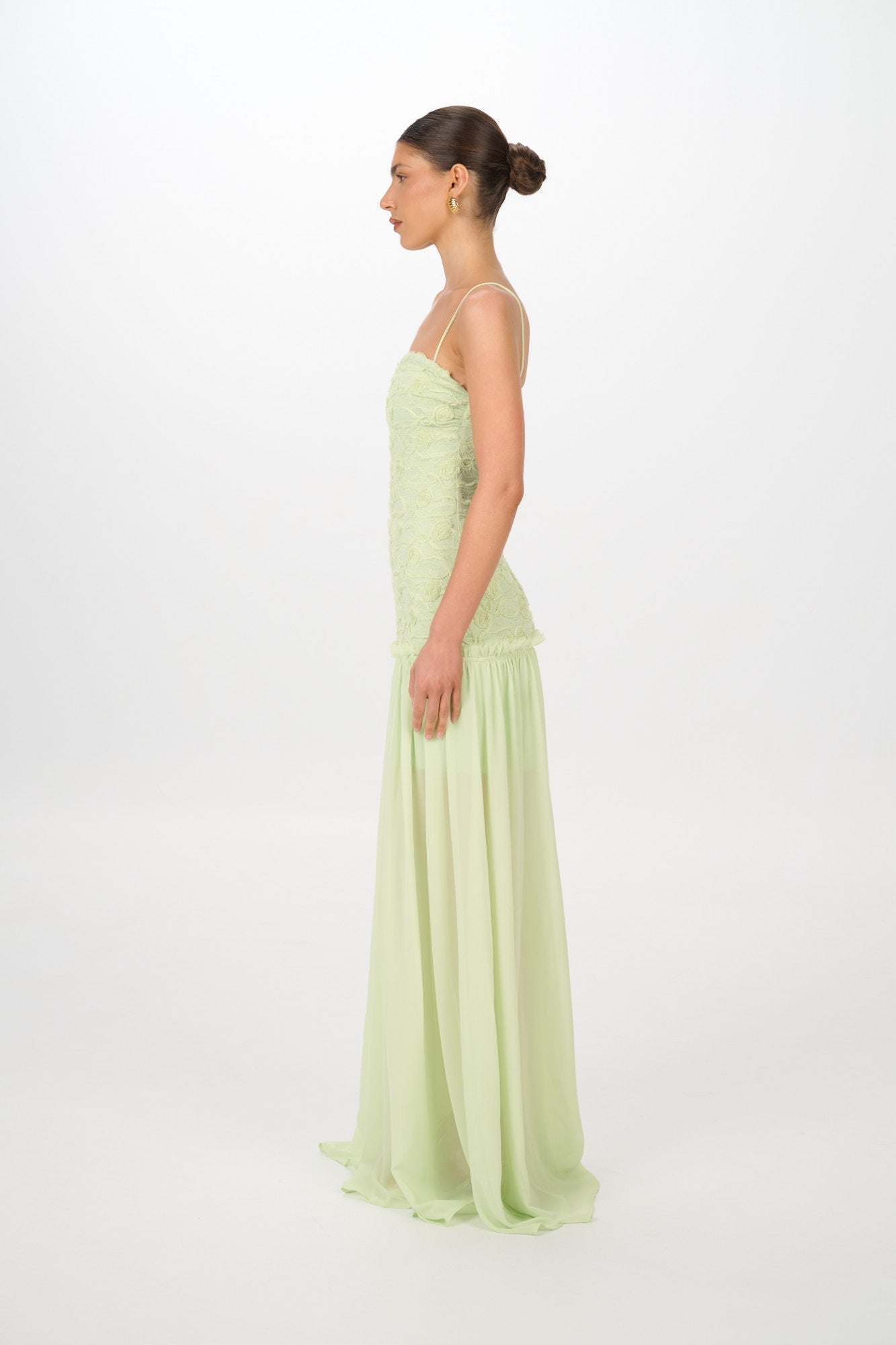 Valérinne Renata Rosette Maxi Dress