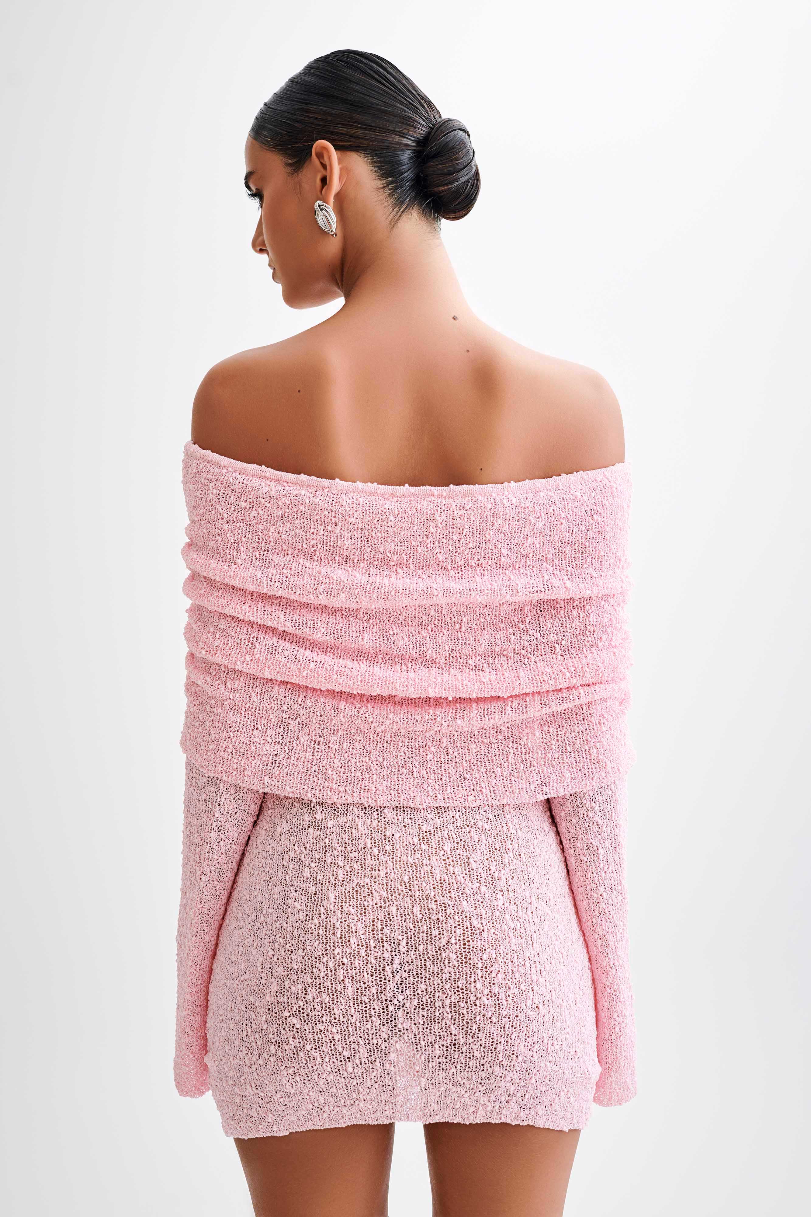 Valérinne Marisol Off Shoulder Mini Dress