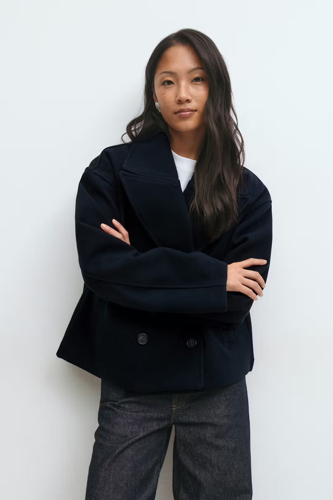 Valérinne Moelle Oversized Short Coat
