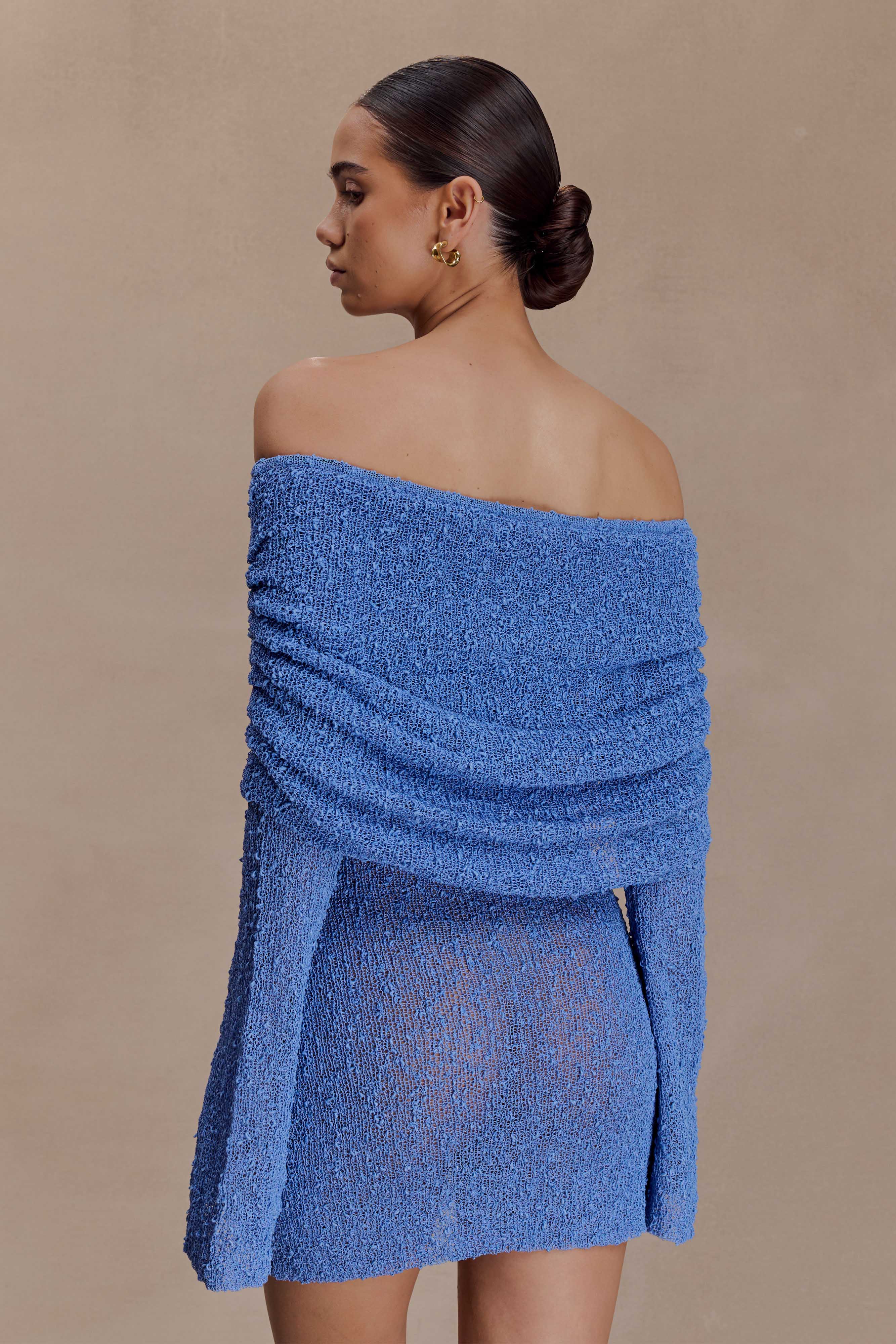 Valérinne Marisol Off Shoulder Mini Dress