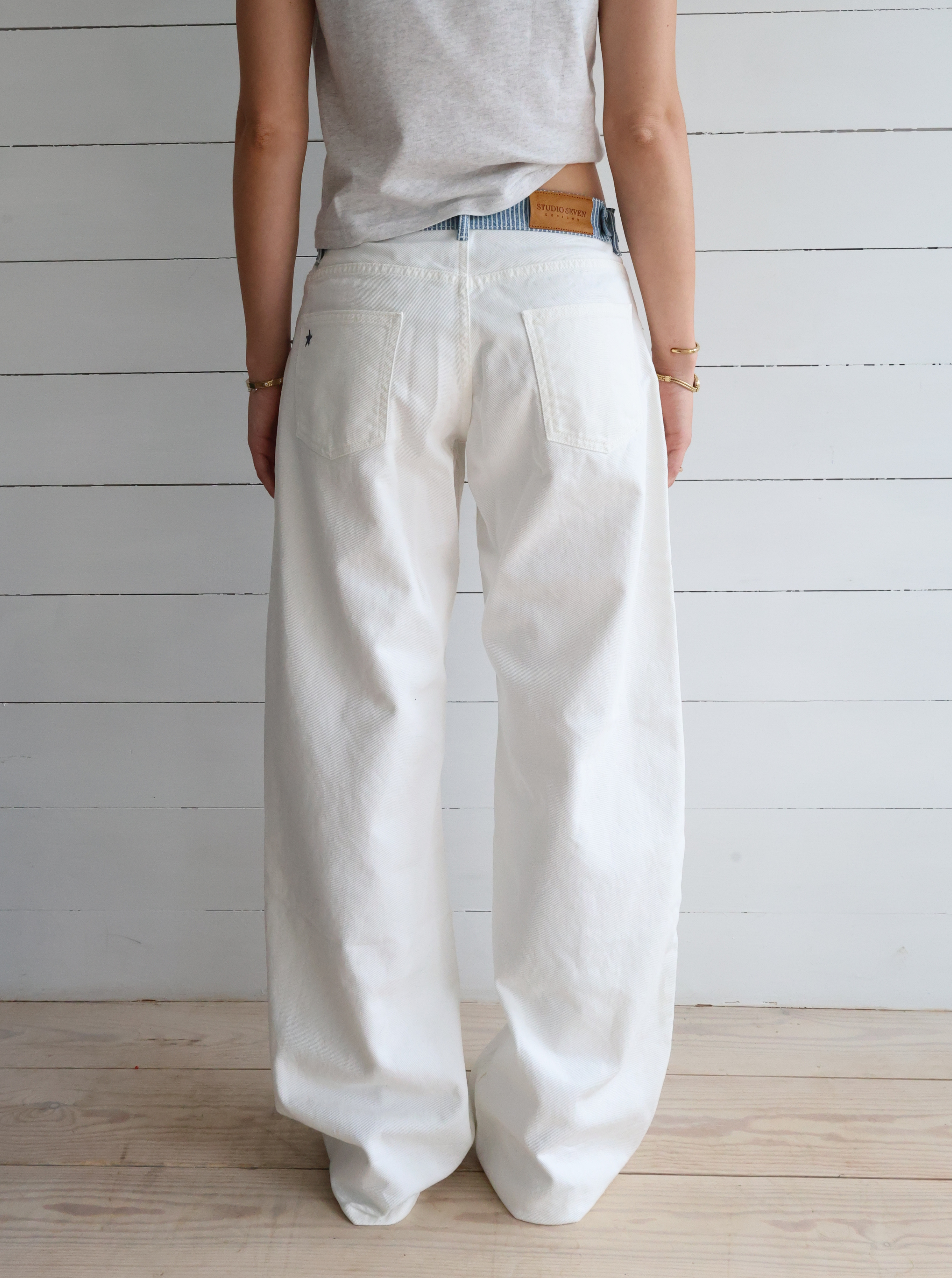 Valérinne Jodine Adjustable Waist Denim