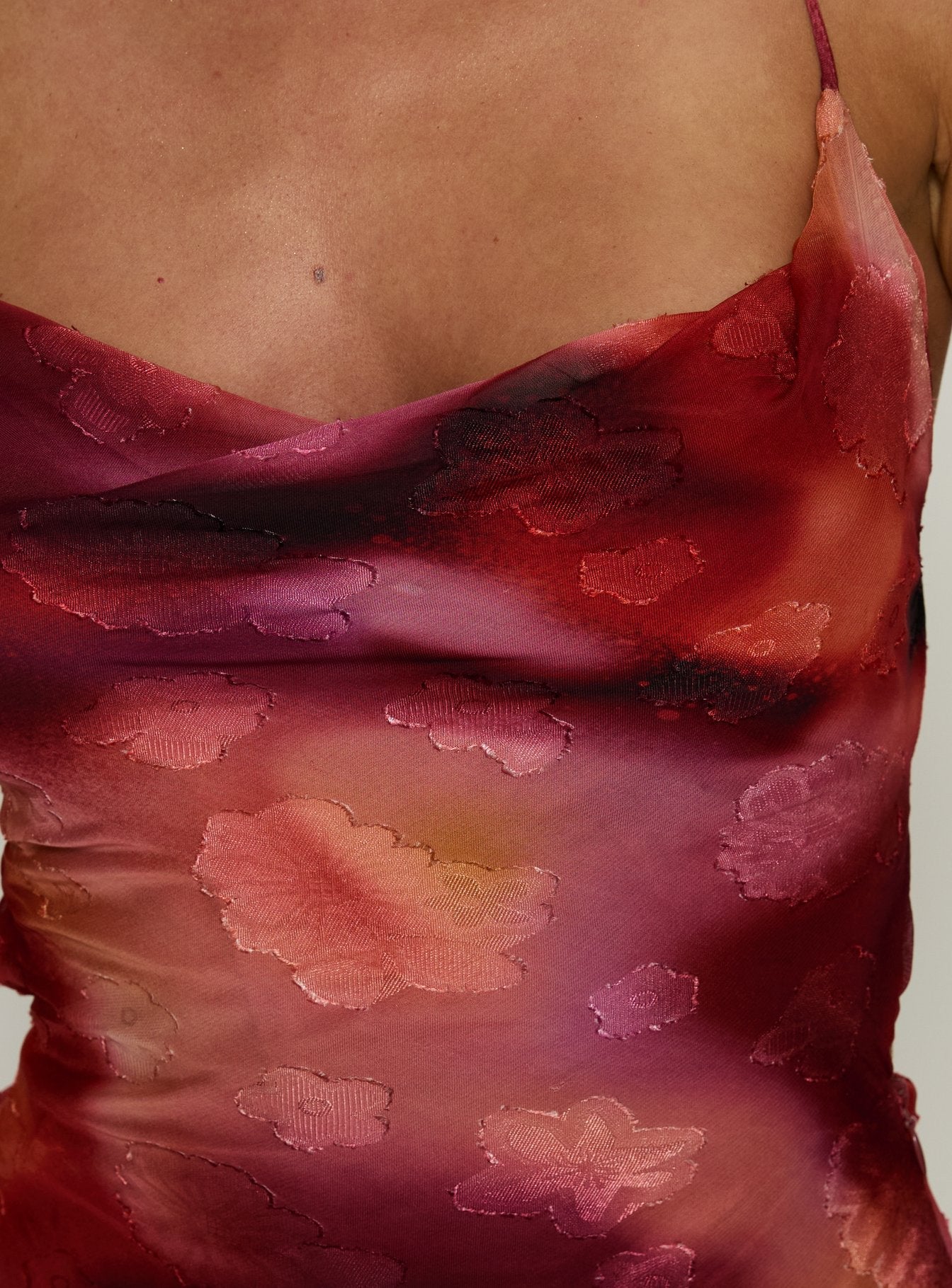 Valérinne Hollis Cowl Maxi Dress